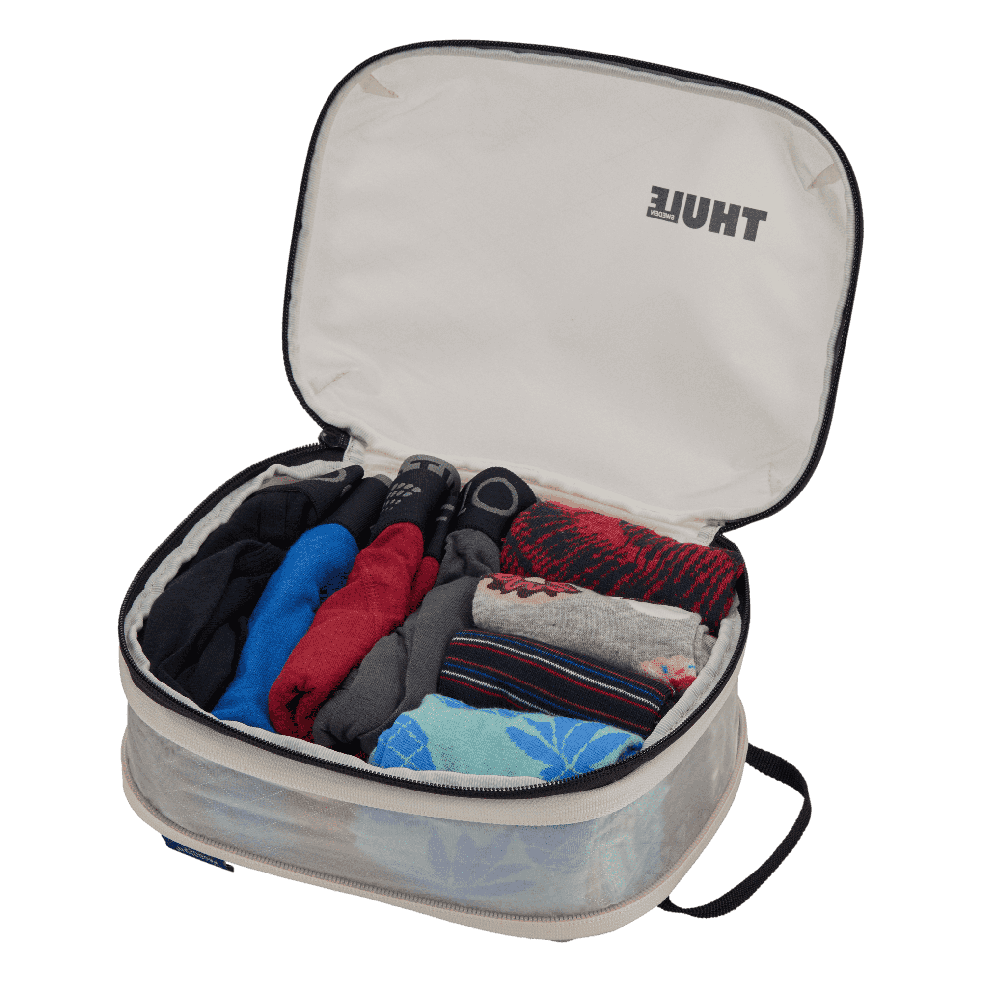 Thule Compression Packing Cube Small in White — interior view # color_White