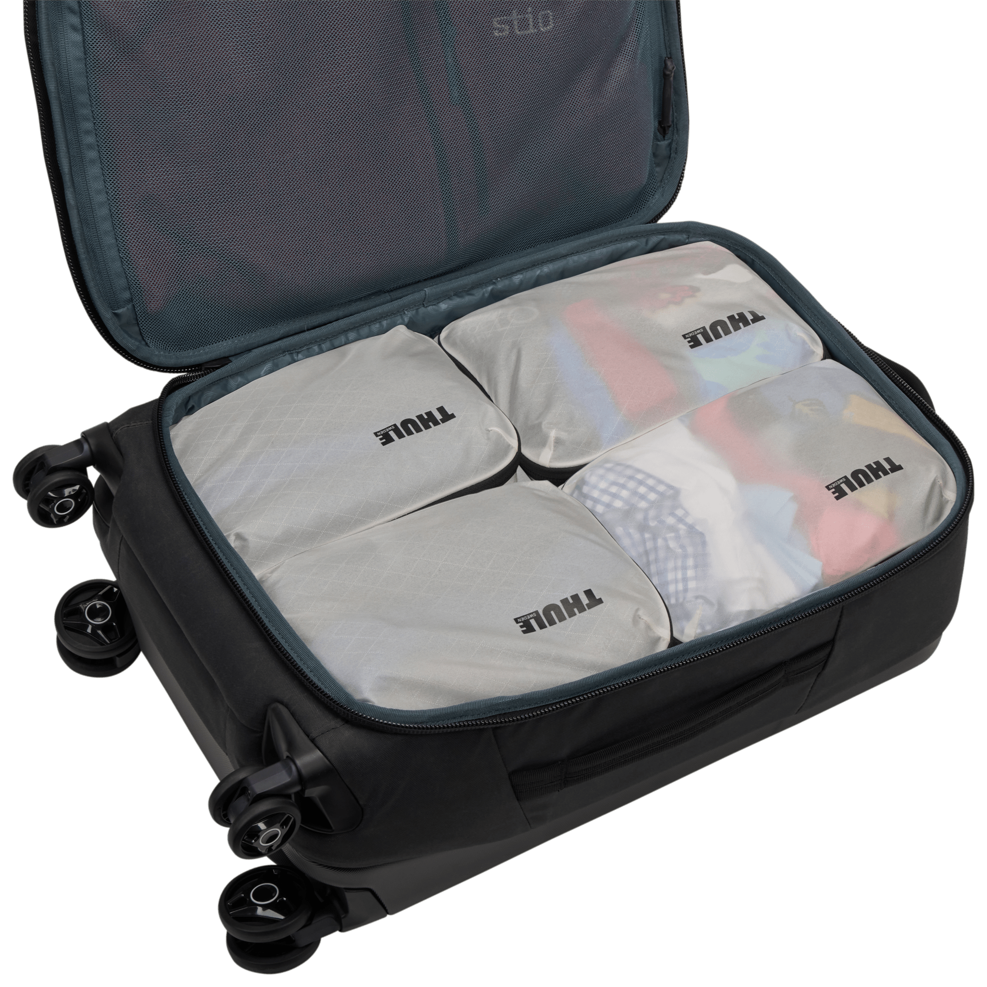 Thule Compression Packing Cube Small in White — angle view 3 # color_White