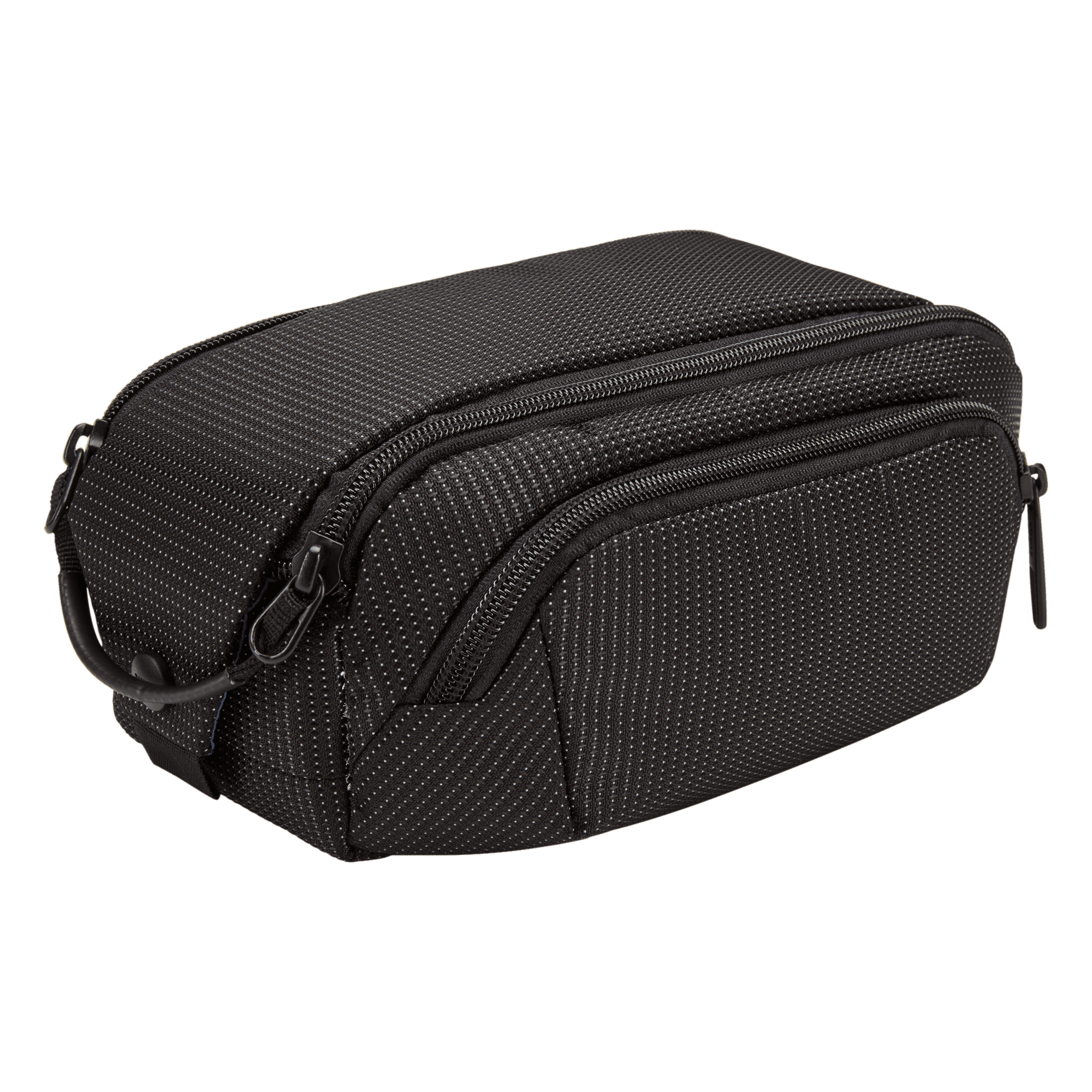 Thule Crossover 2 Toiletry Bag in Black — angle view 2 # color_Black