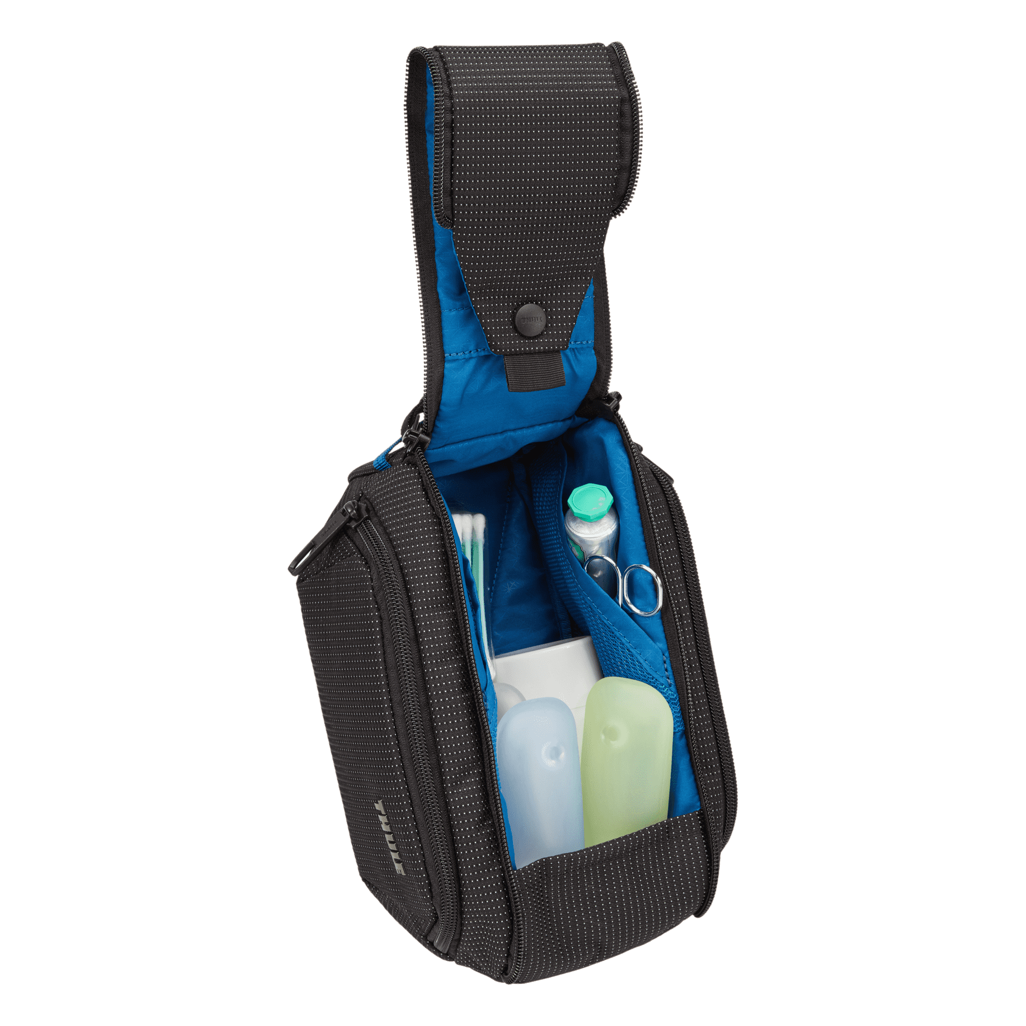 Thule Crossover 2 Toiletry Bag in Black — interior view # color_Black
