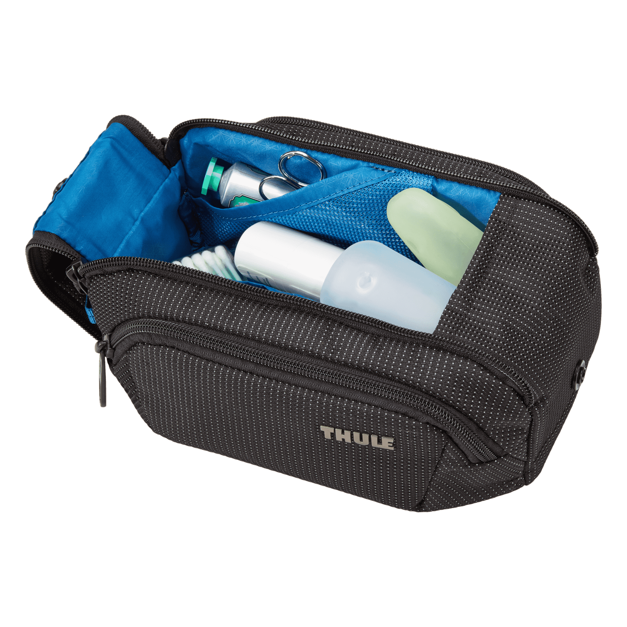 Thule Crossover 2 Toiletry Bag in Black — interior view 2 # color_Black