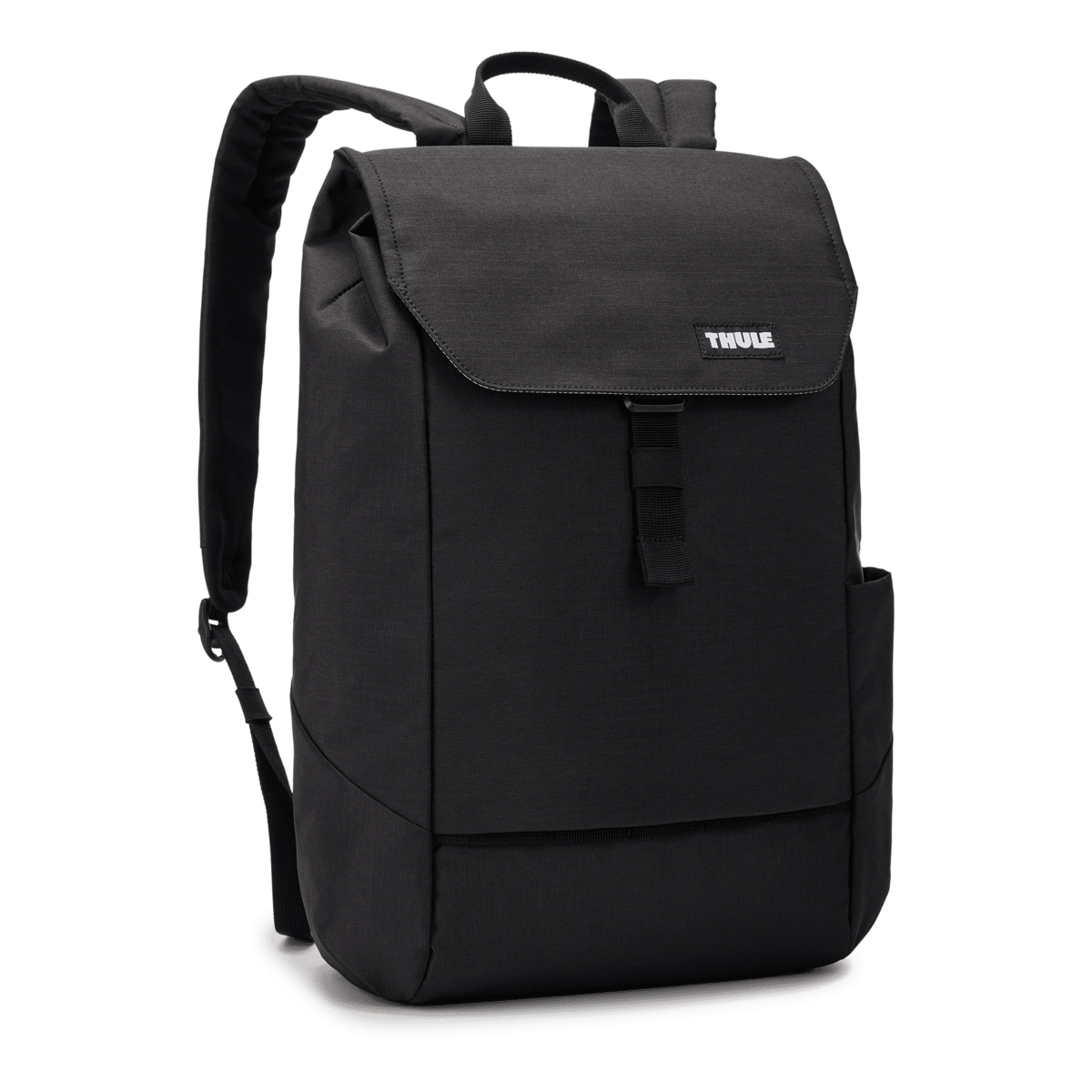 Thule Lithos Backpack 16L in Black — front view