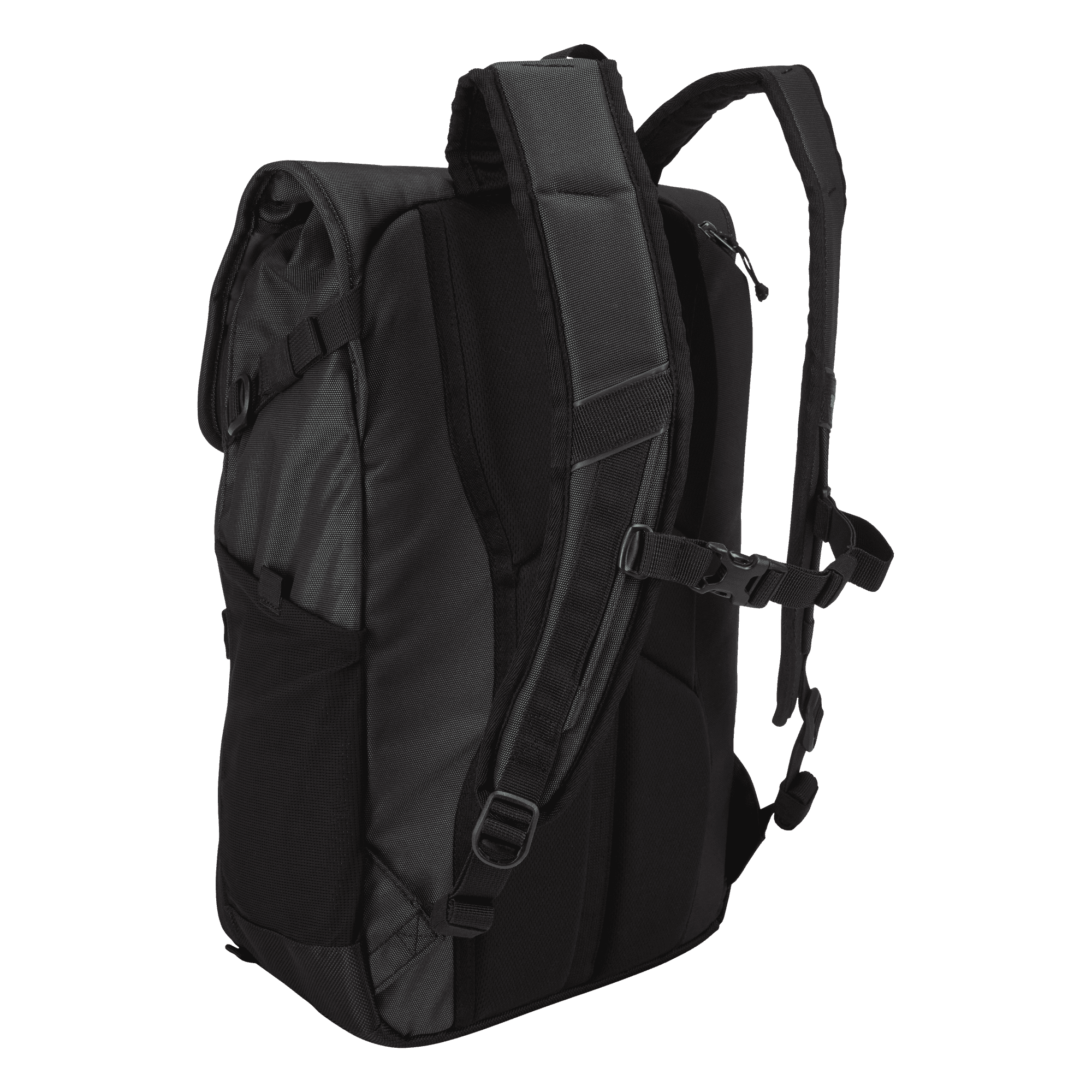 Thule Subterra Backpack 25L in Dark Shadow — back view # color_Dark Shadow