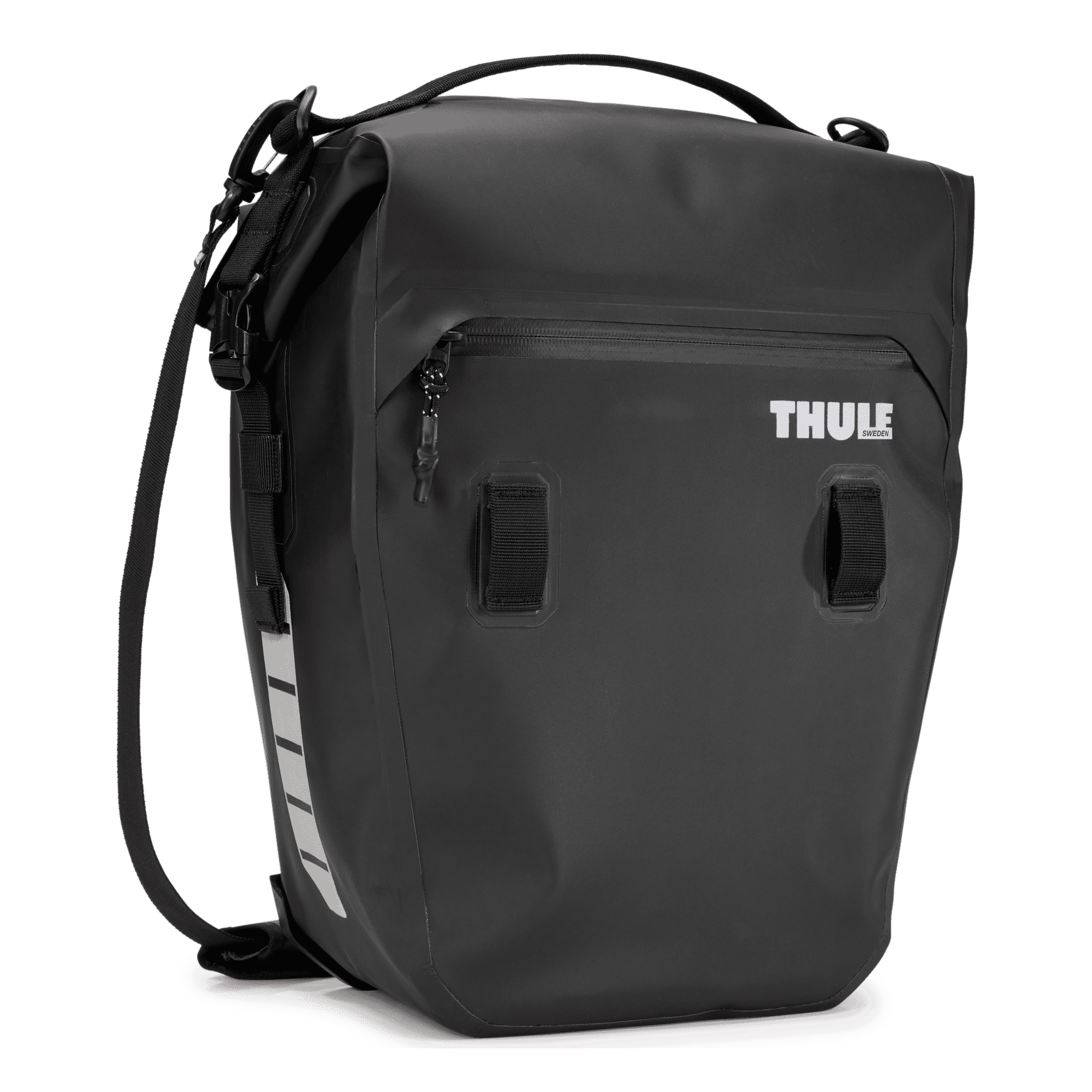 Thule Shield Pannier 22L in Black — front view # color_Black