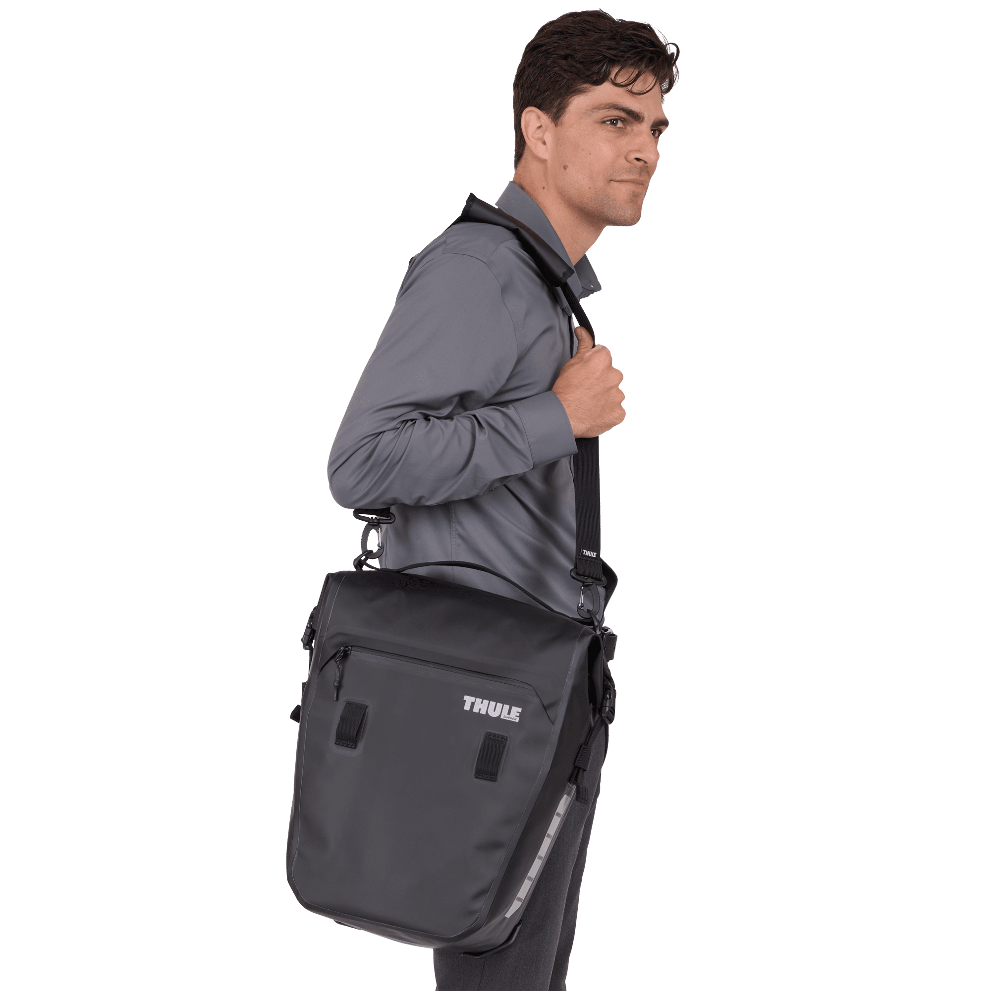 Thule Shield Pannier 22L in Black — lifestyle # color_Black