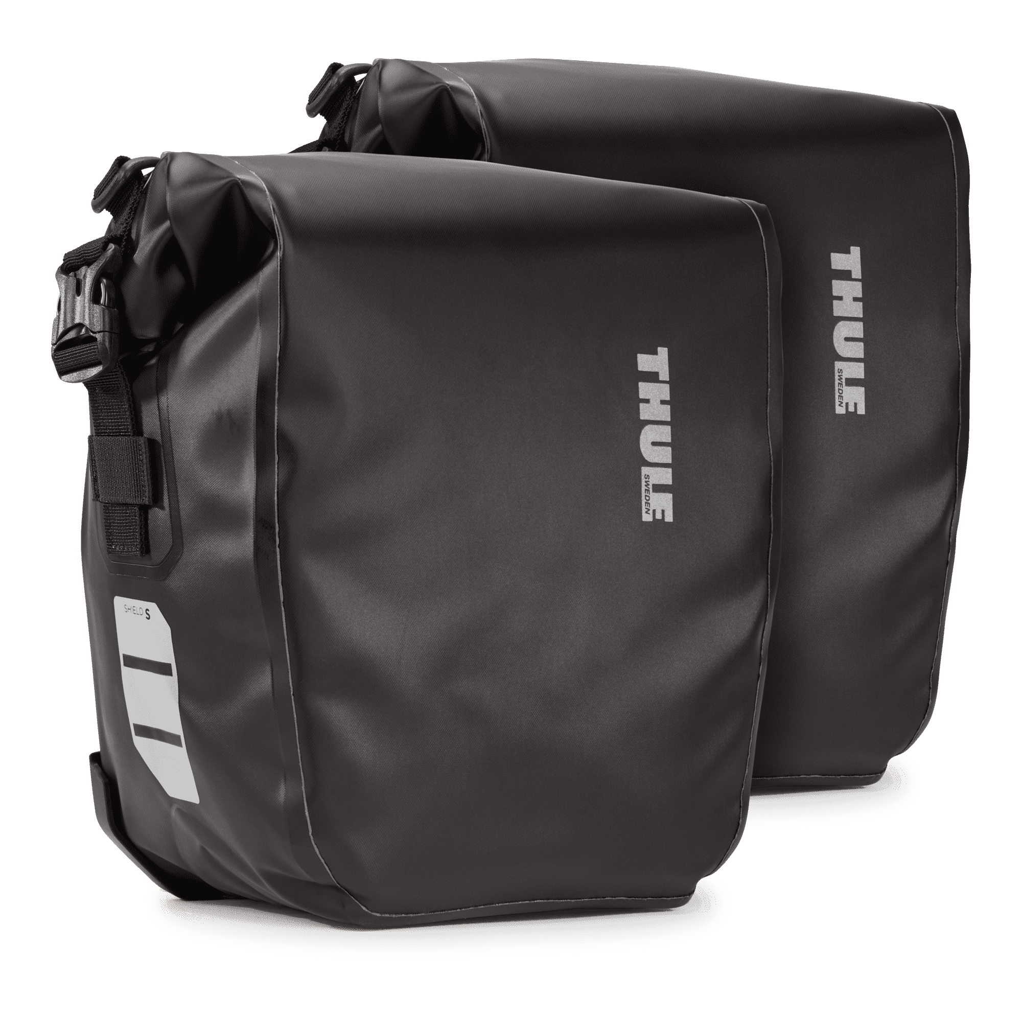 Thule Shield Pannier 13L in Black — front view # color_Black