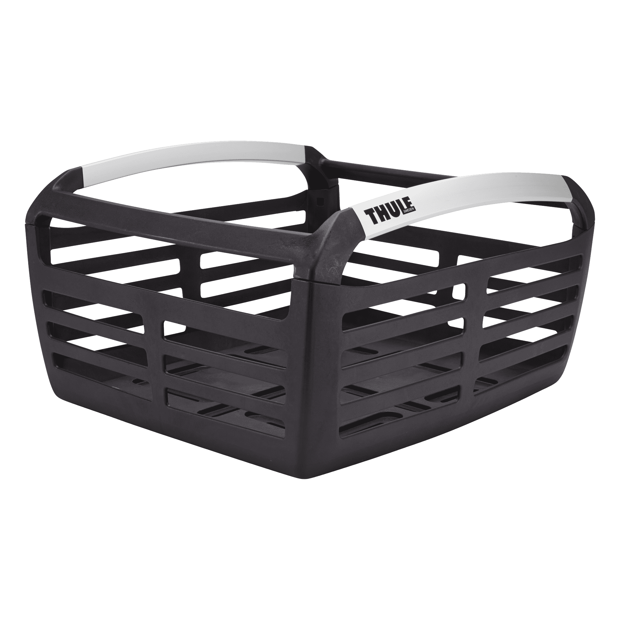 Thule Pack 'n Pedal Bike Basket in Black — front view # color_Black
