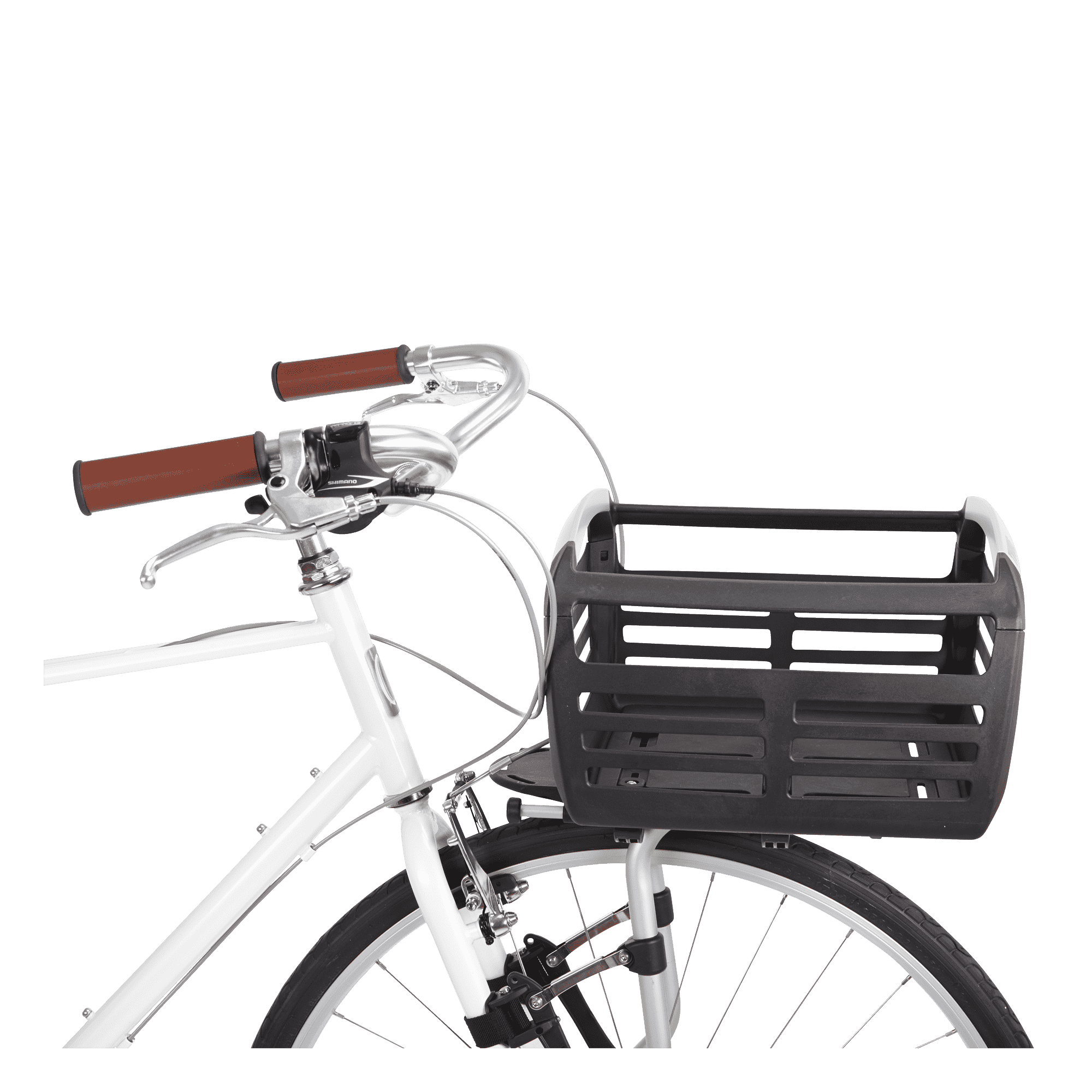 Thule Pack 'n Pedal Bike Basket in Black — angle view 2 # color_Black