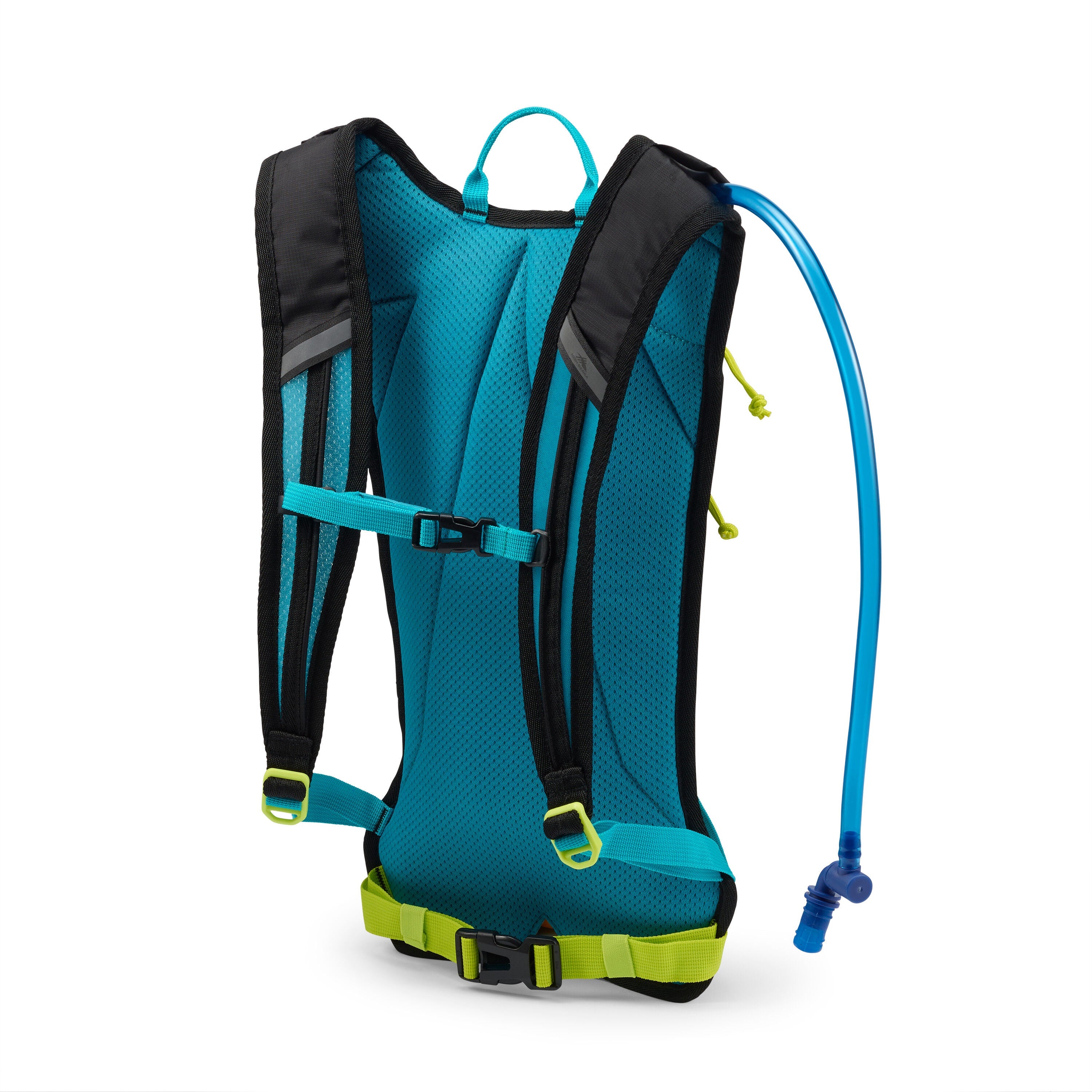 High Sierra HydraHike 2.0 4L Hydration Pack in Black — back view