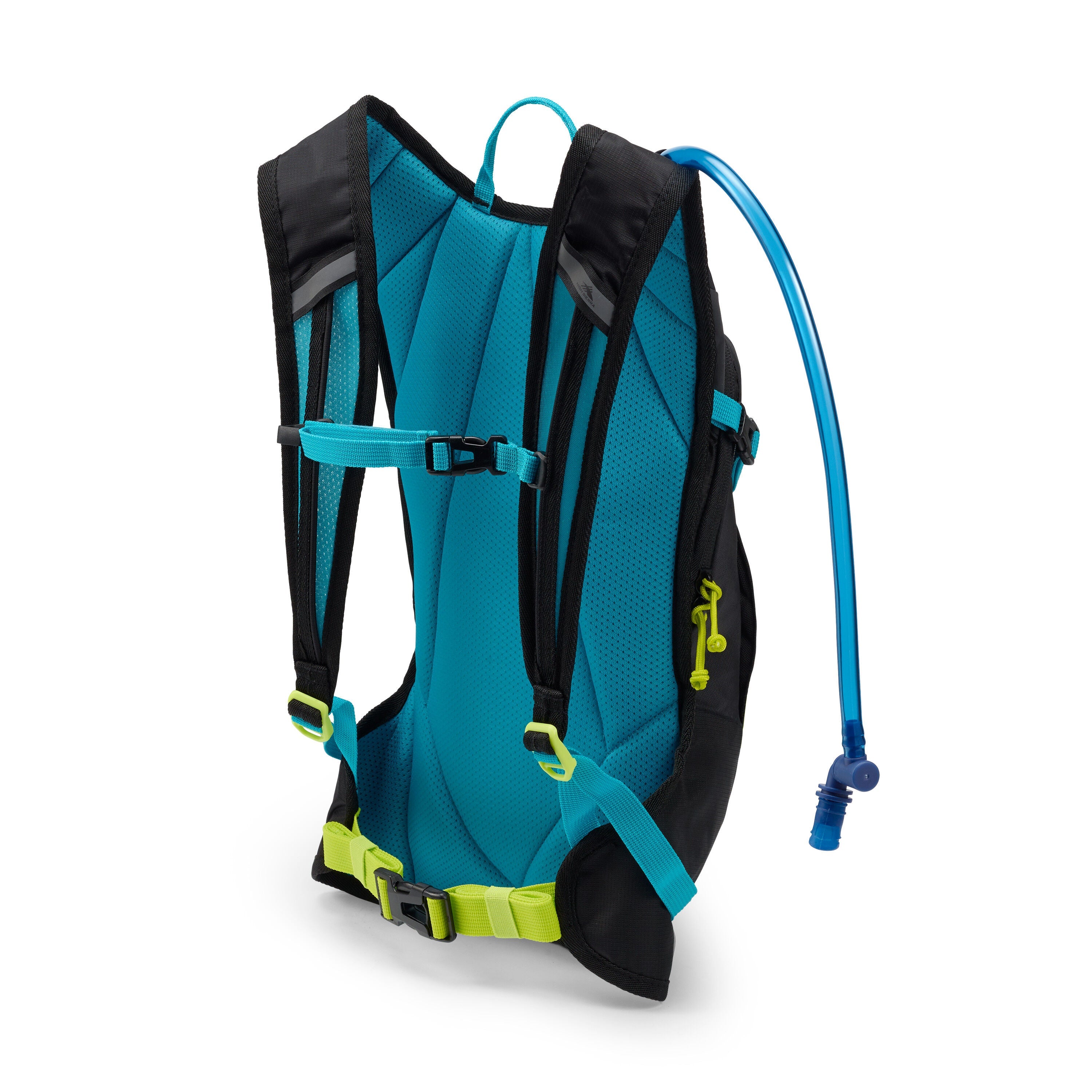 High Sierra HydraHike 2.0 8L Hydration Pack in Black — back view