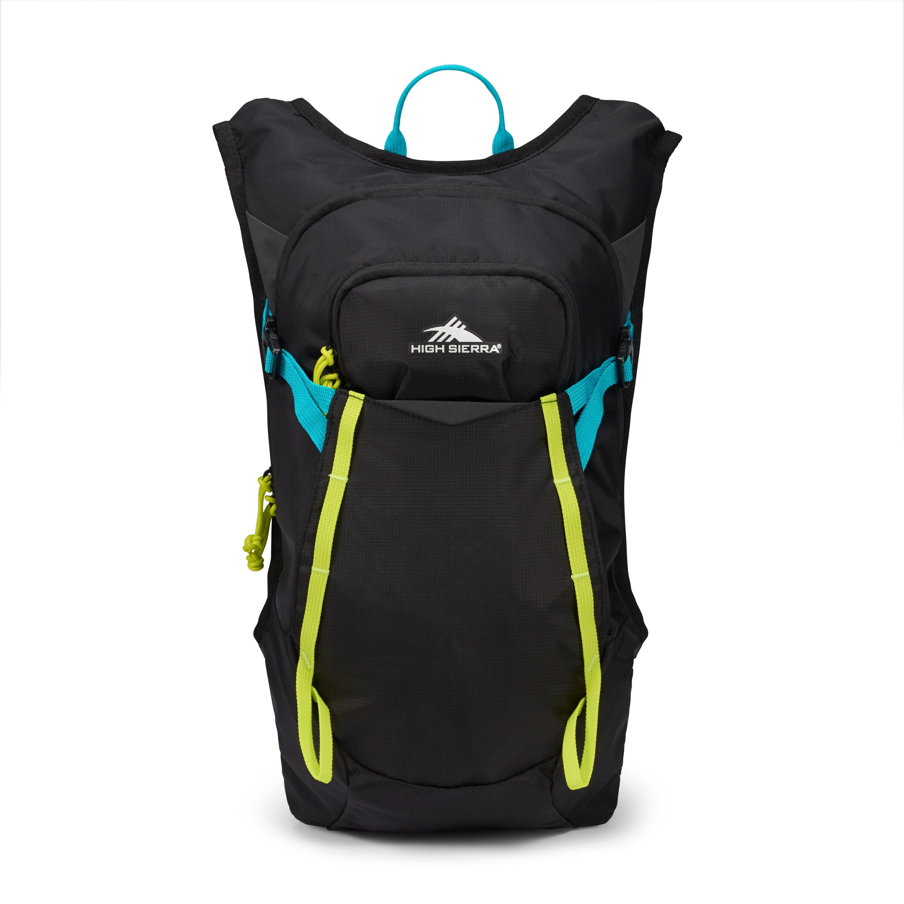 High Sierra HydraHike 2.0 8L Hydration Pack in Black — angle view 5