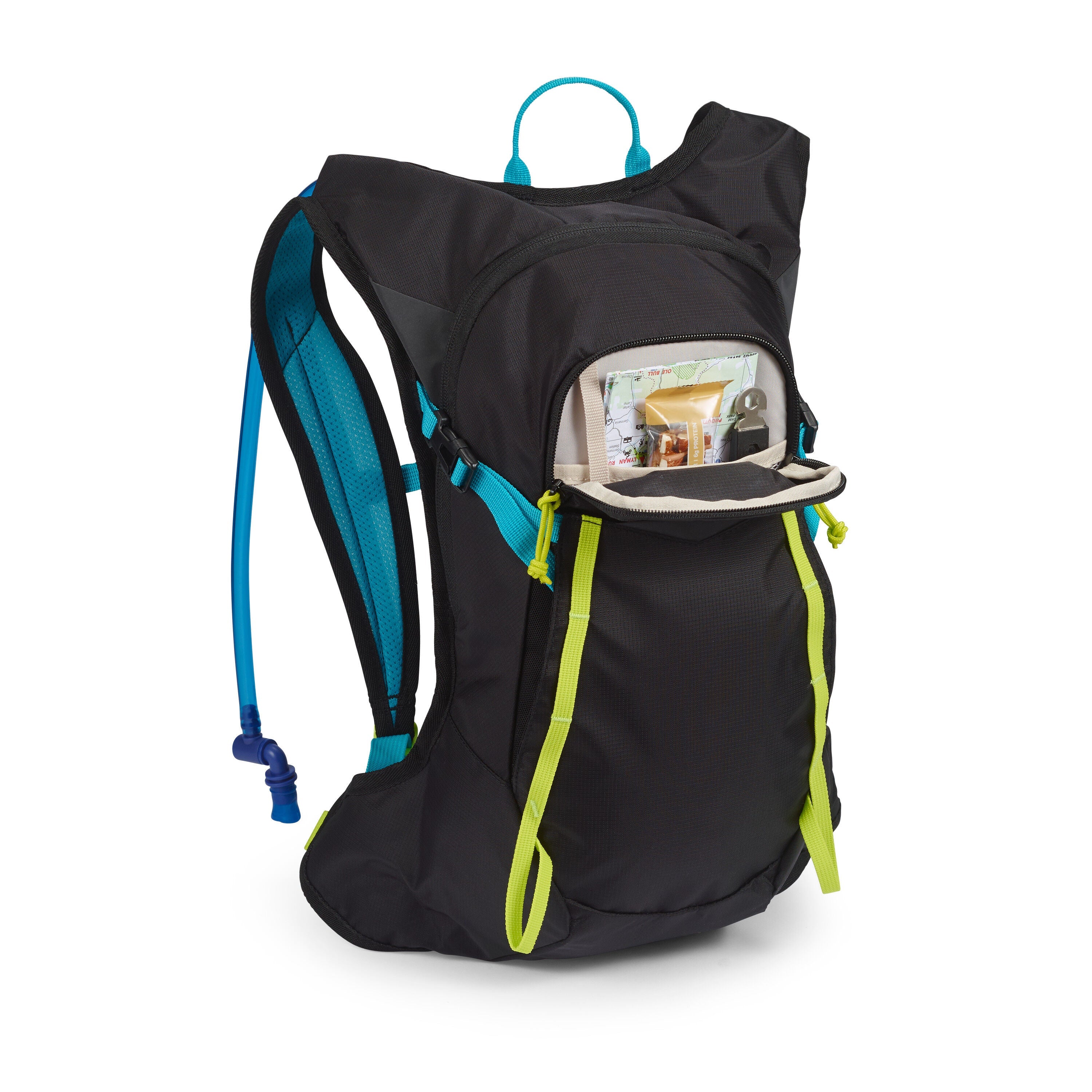 High Sierra HydraHike 2.0 8L Hydration Pack in Black — interior view