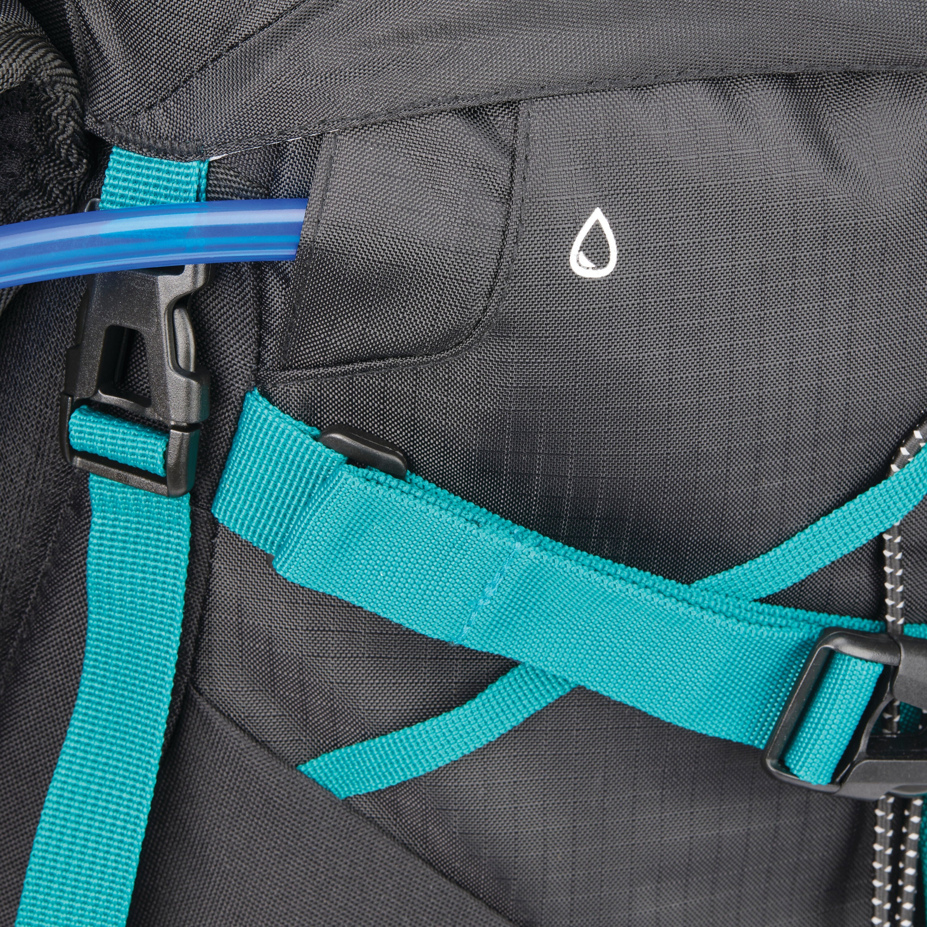 High Sierra Pathway 2.0 60L Backpack in Black — angle view 4