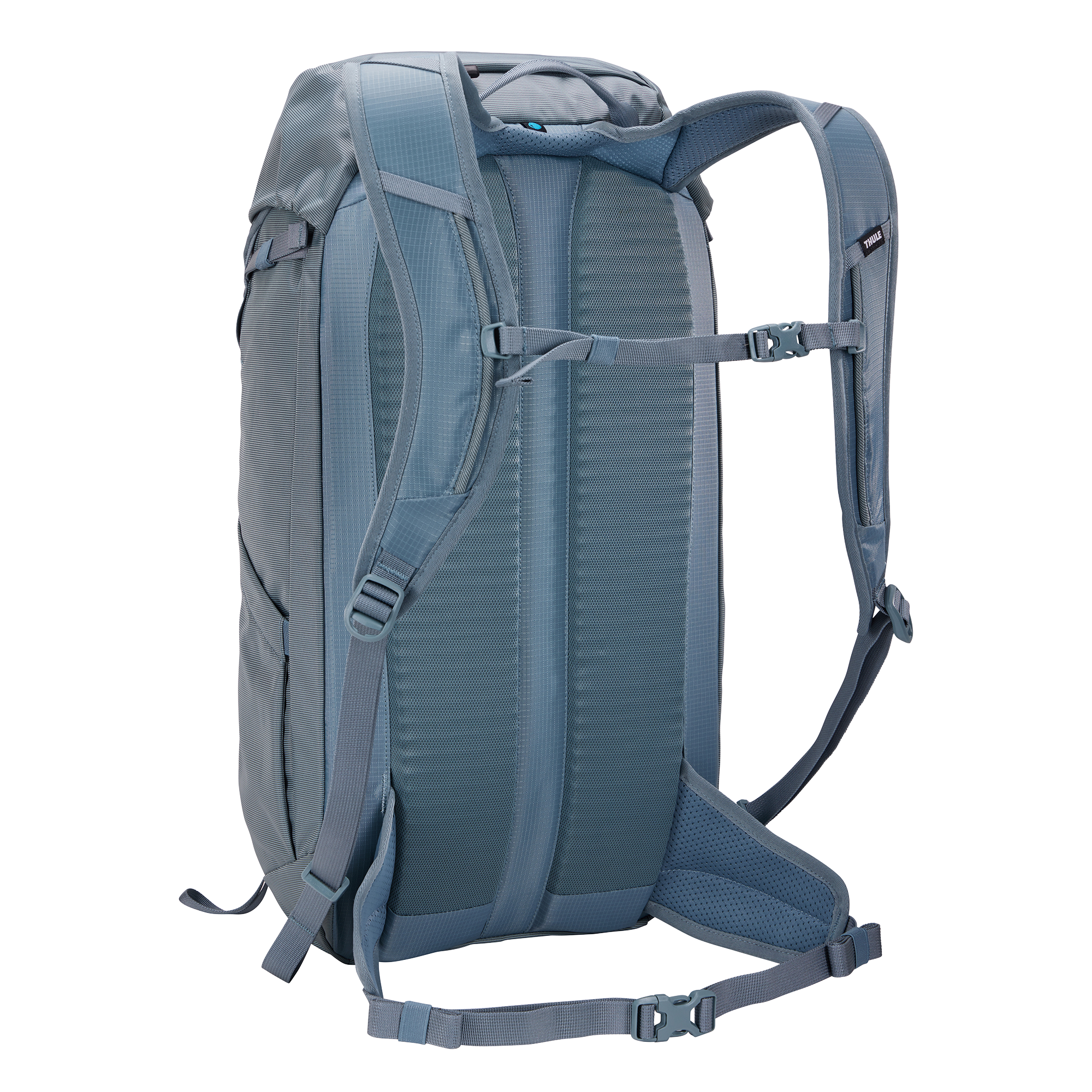 Thule AllTrail Daypack 25L in Pond Blue — back view # color_Pond Blue