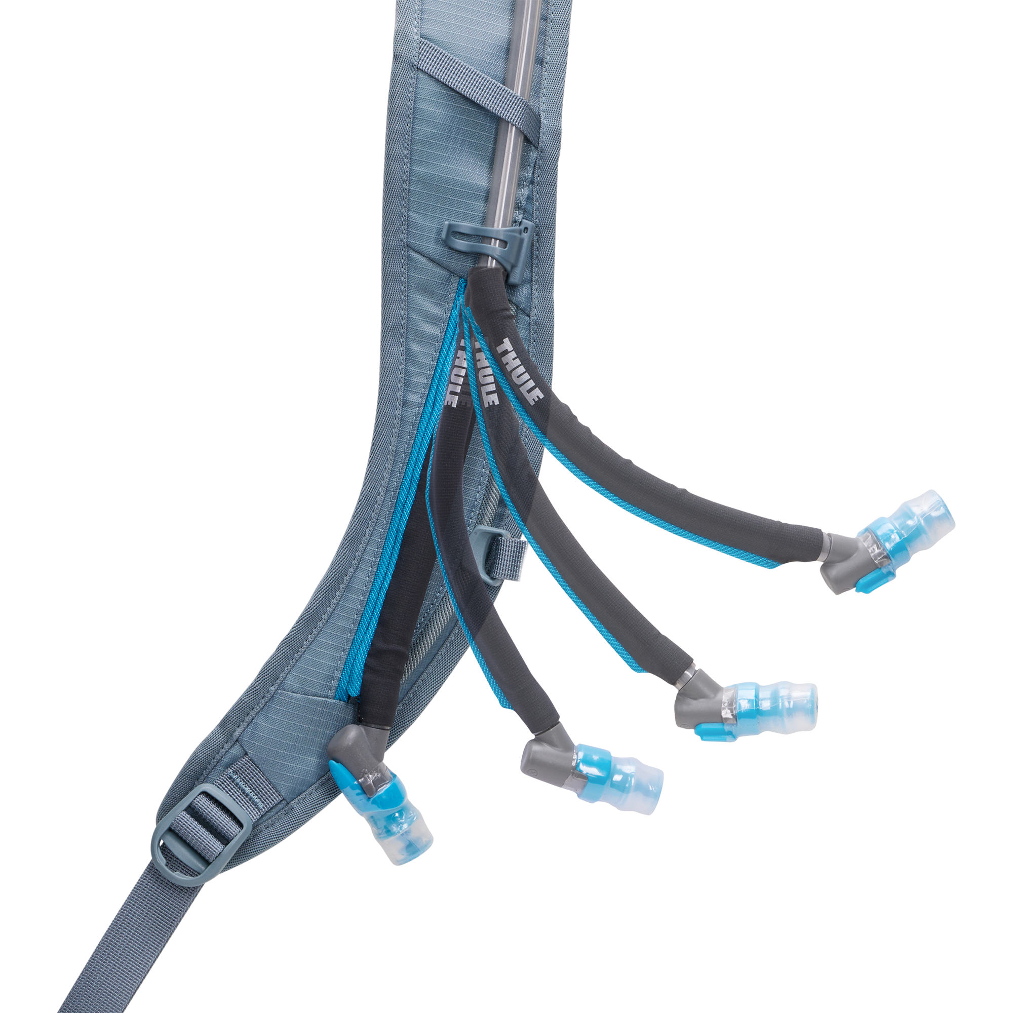 Thule AllTrail Hydration Pack 10L in Pond Blue — detail view # color_Pond Blue
