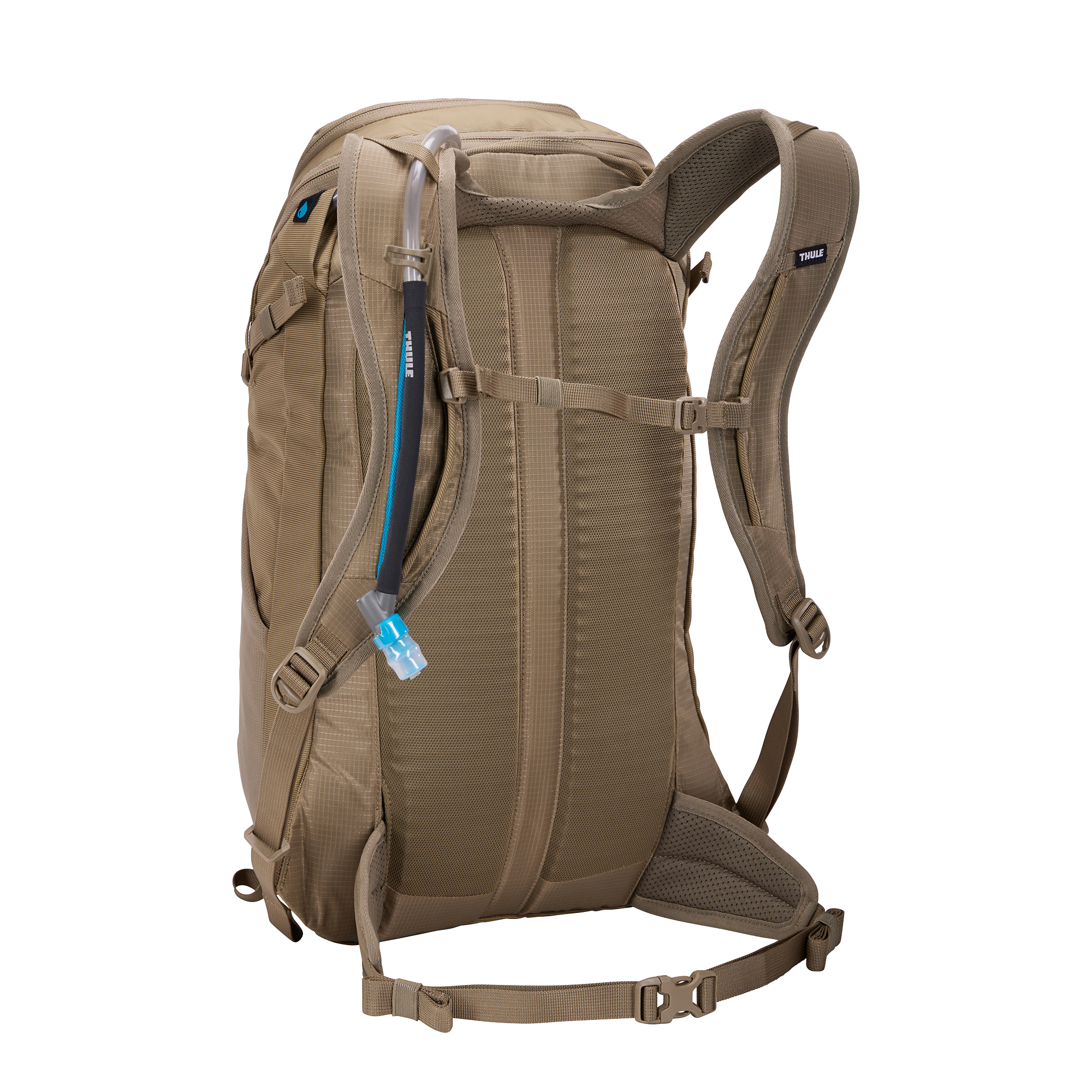 Thule AllTrail Hydration Pack 22L in Faded Khaki — angle view 2 # color_Faded Khaki