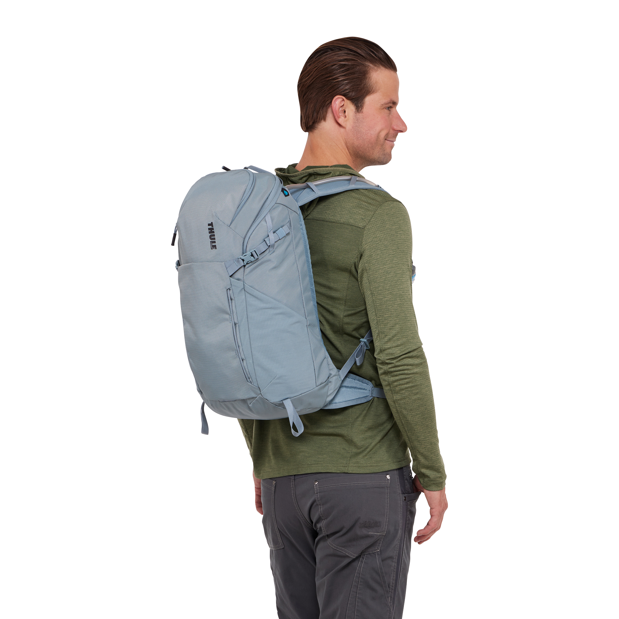 Thule AllTrail Hydration Pack 22L in Pond Blue — lifestyle # color_Pond Blue