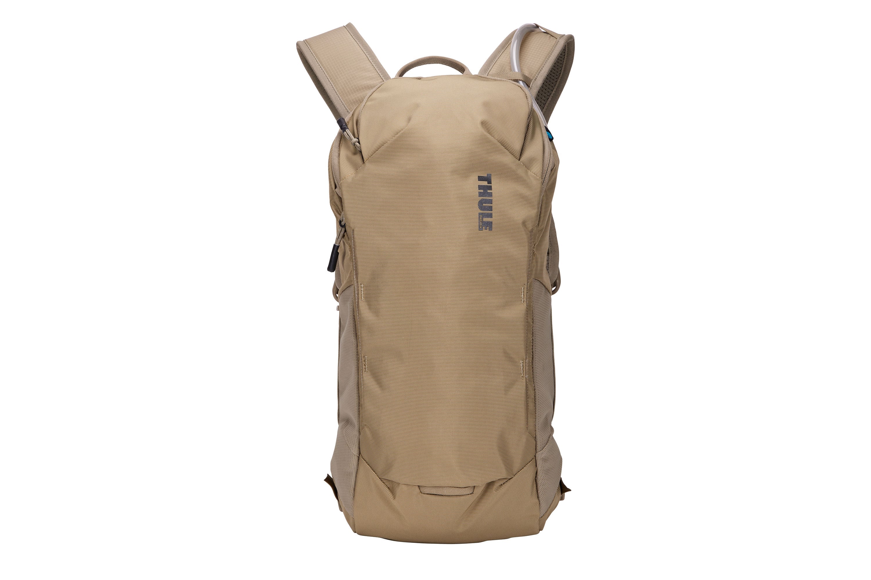 Thule AllTrail Hydration Pack 10L in Faded Khaki — front view # color_Faded Khaki