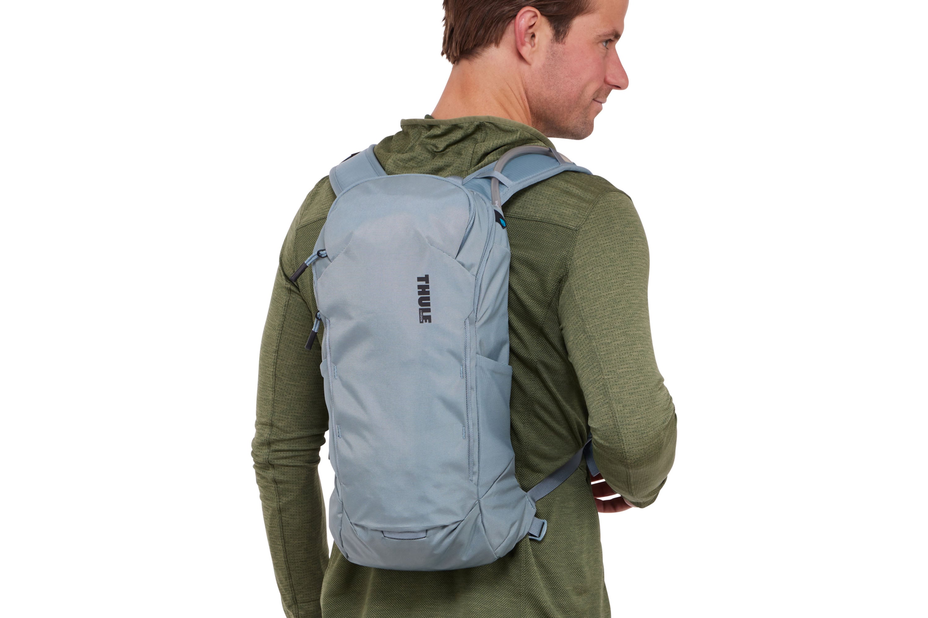 Thule AllTrail Hydration Pack 10L in Pond Blue — lifestyle 2 # color_Pond Blue