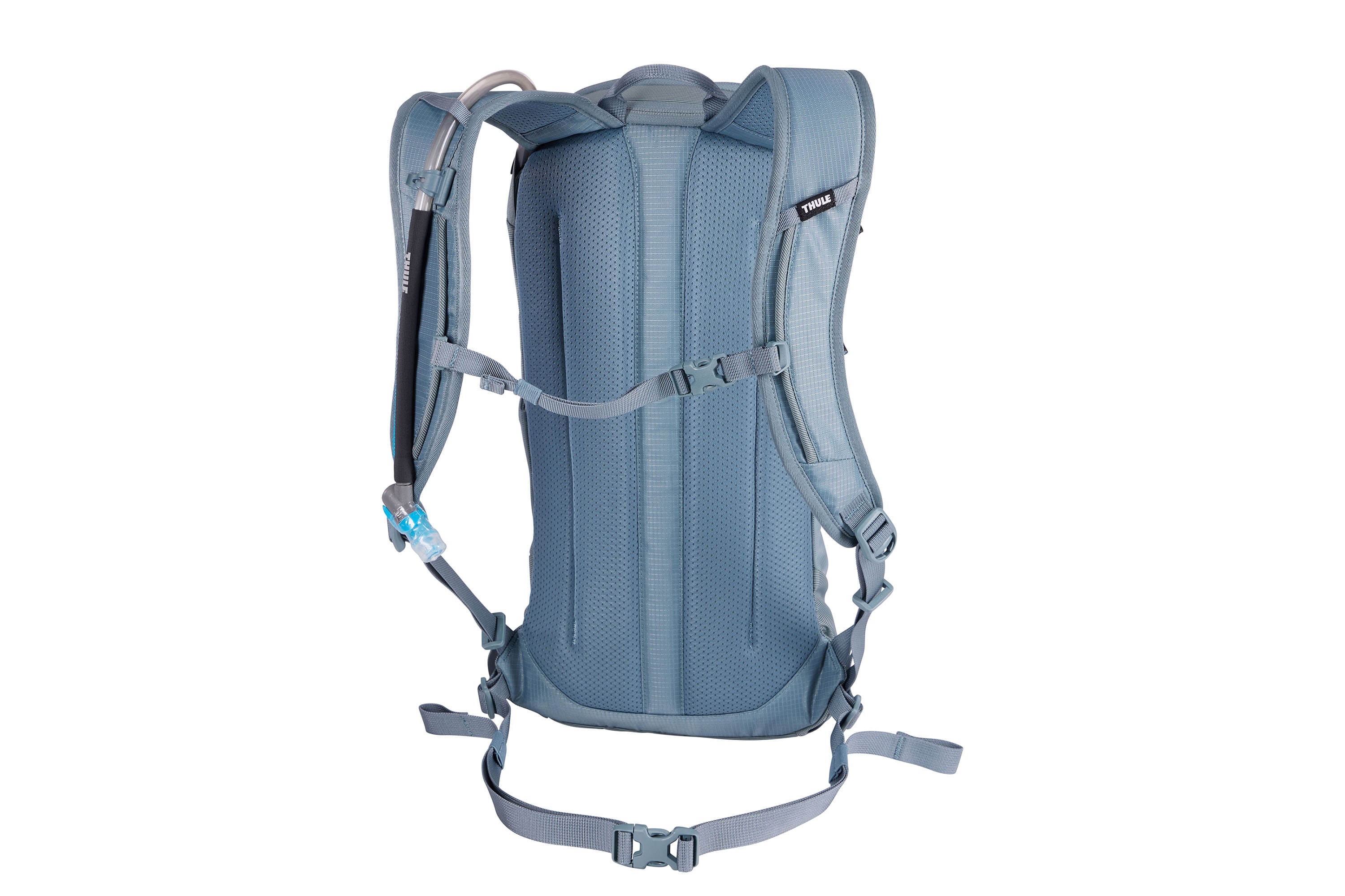 Thule AllTrail Hydration Pack 10L in Pond Blue — back view 2 # color_Pond Blue