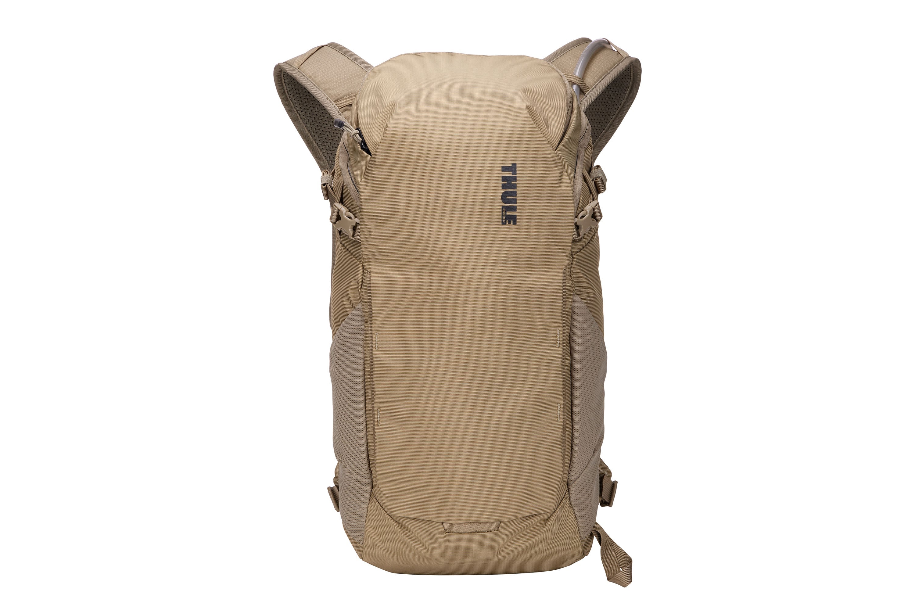 Thule AllTrail Hydration Pack 16L in Faded Khaki — front view # color_Faded Khaki