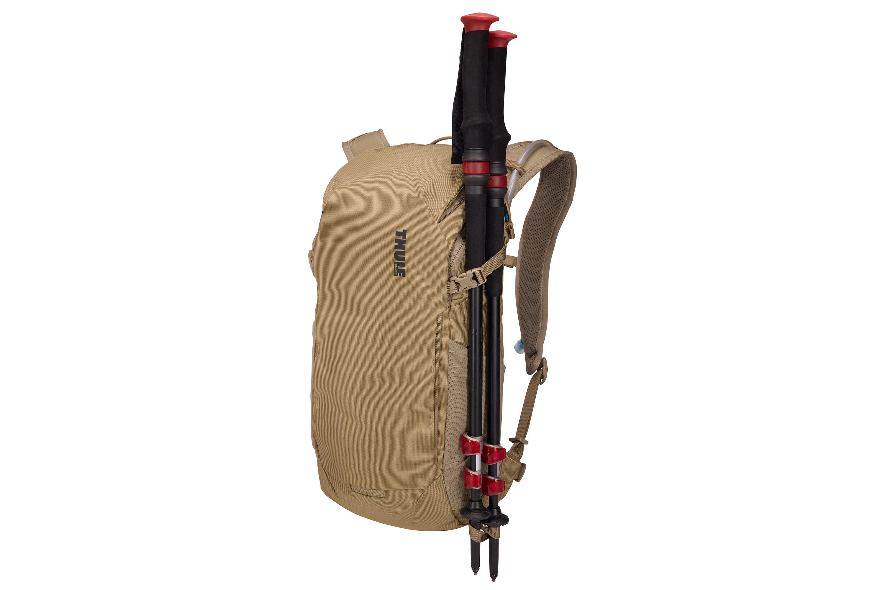 Thule AllTrail Hydration Pack 16L in Faded Khaki — angle view 4 # color_Faded Khaki