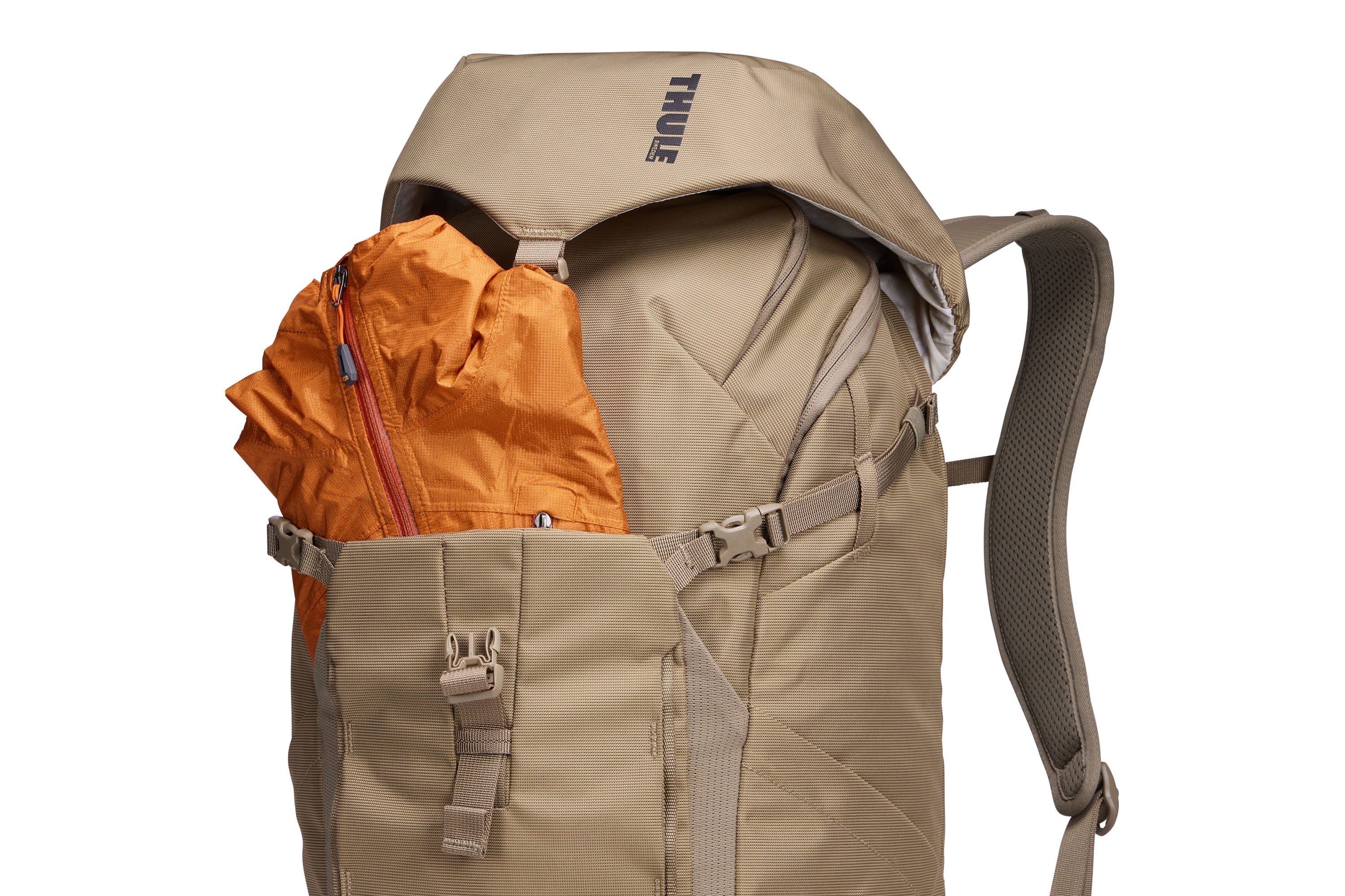 Thule AllTrail Daypack 25L in Faded Khaki — detail view # color_Faded Khaki