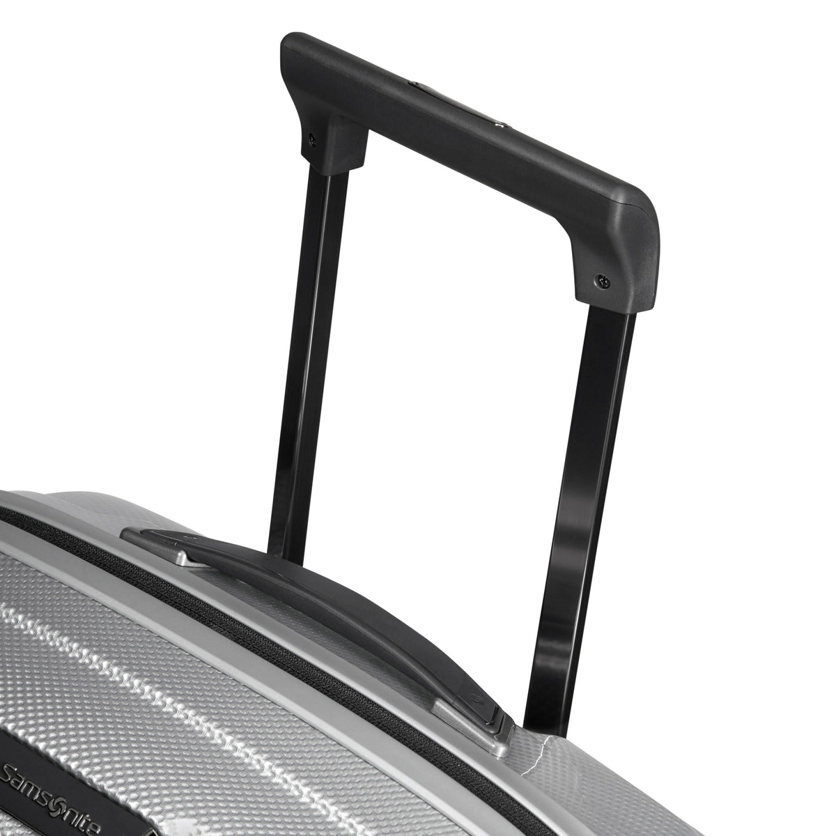 Samsonite Proxis Global Carry-On Spinner in Silver — detail view 2