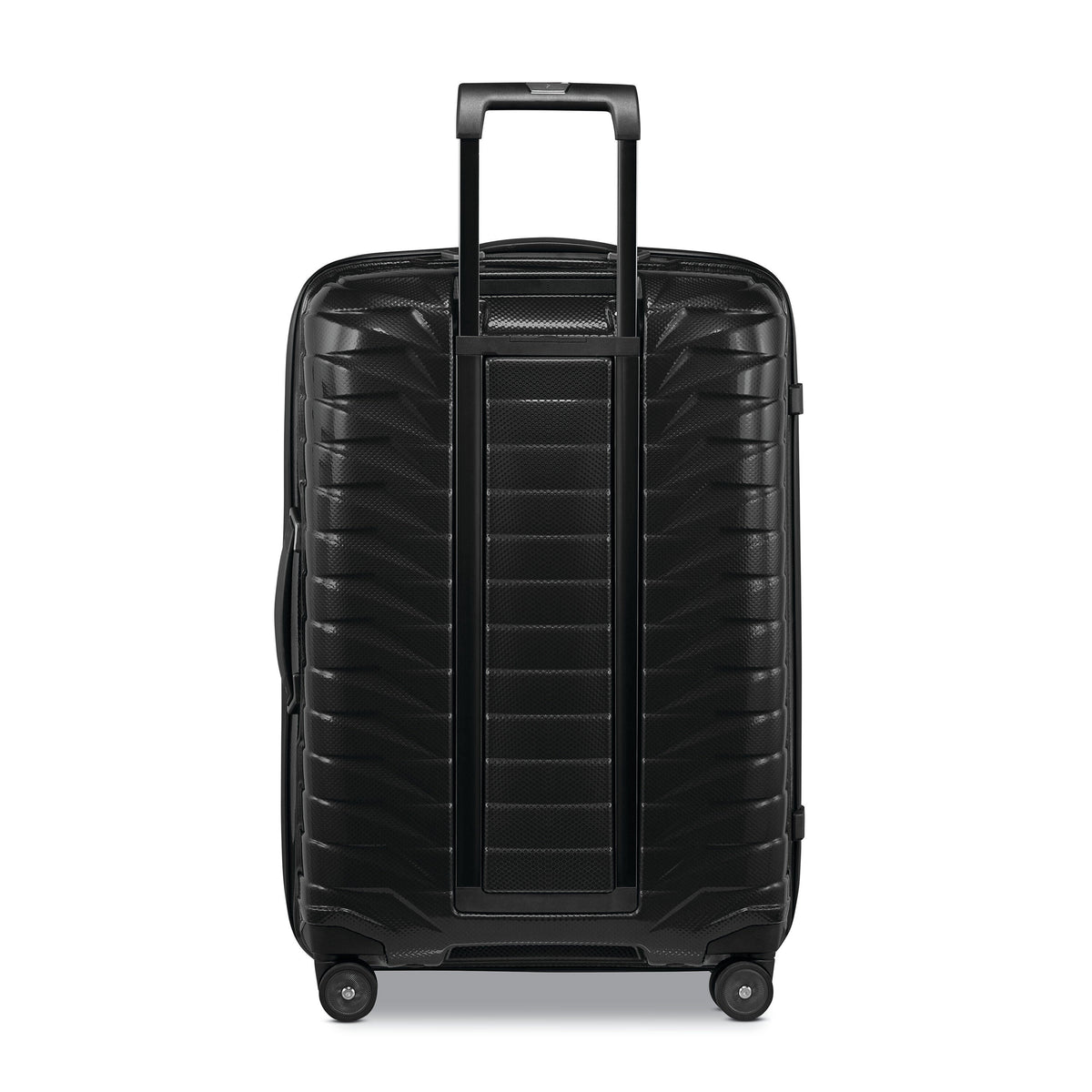 Samsonite Proxis Medium Spinner in Black — angle view 2