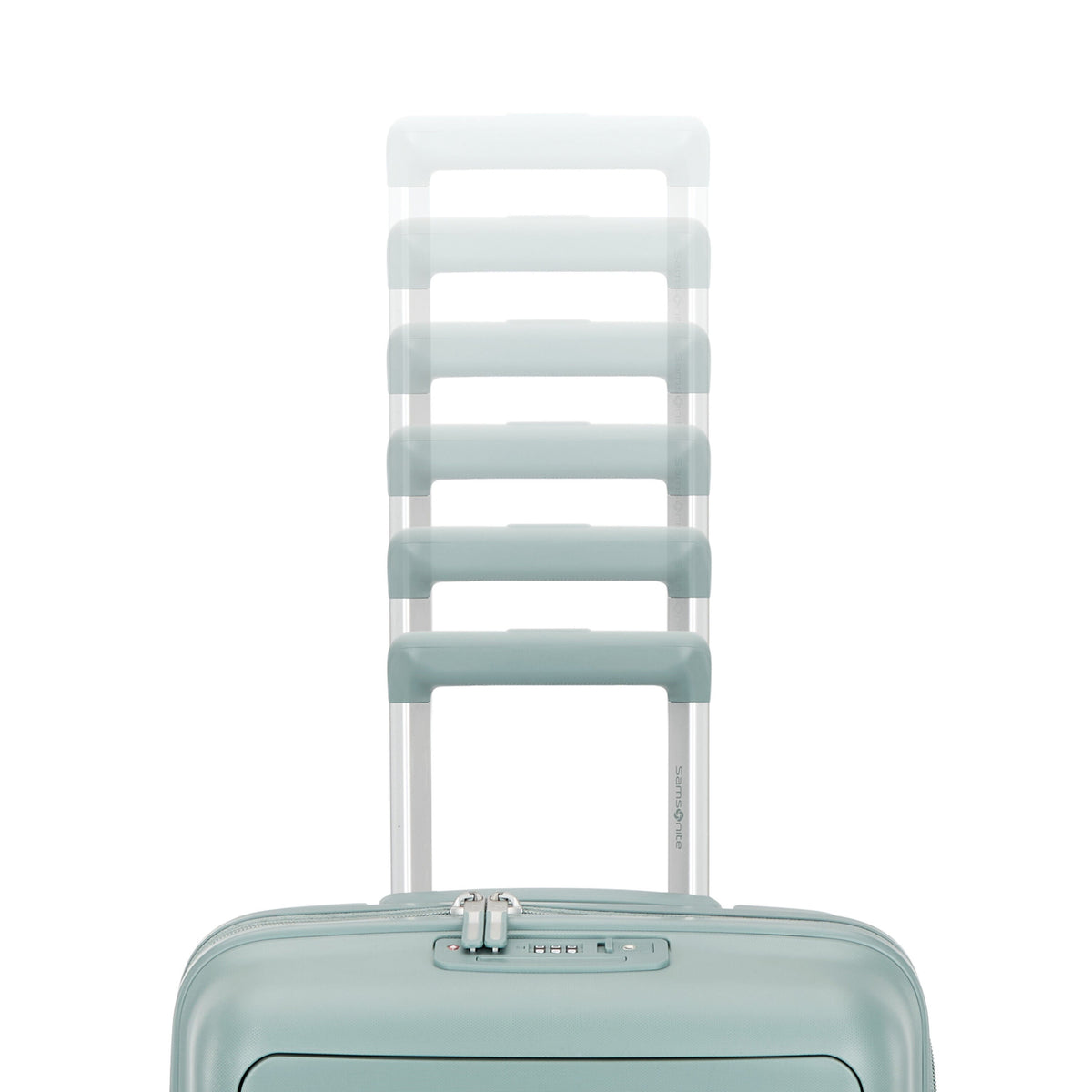 Samsonite Elevation Plus Carry-On Spinner in Cypress Green — detail view 2