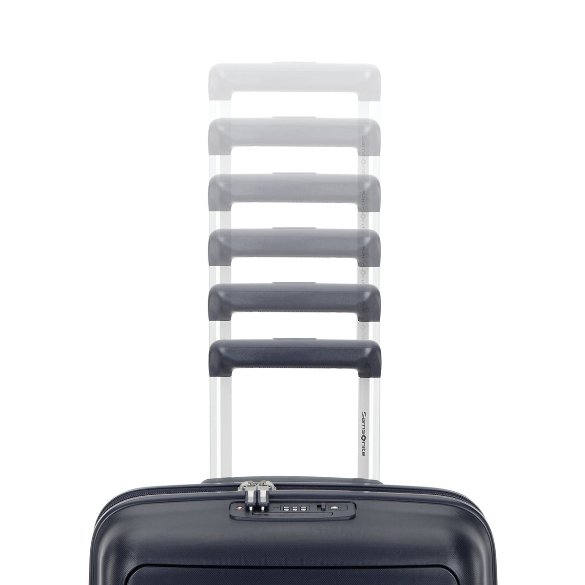 Samsonite Elevation Plus Carry-On Spinner in Midnight Blue — detail view 2