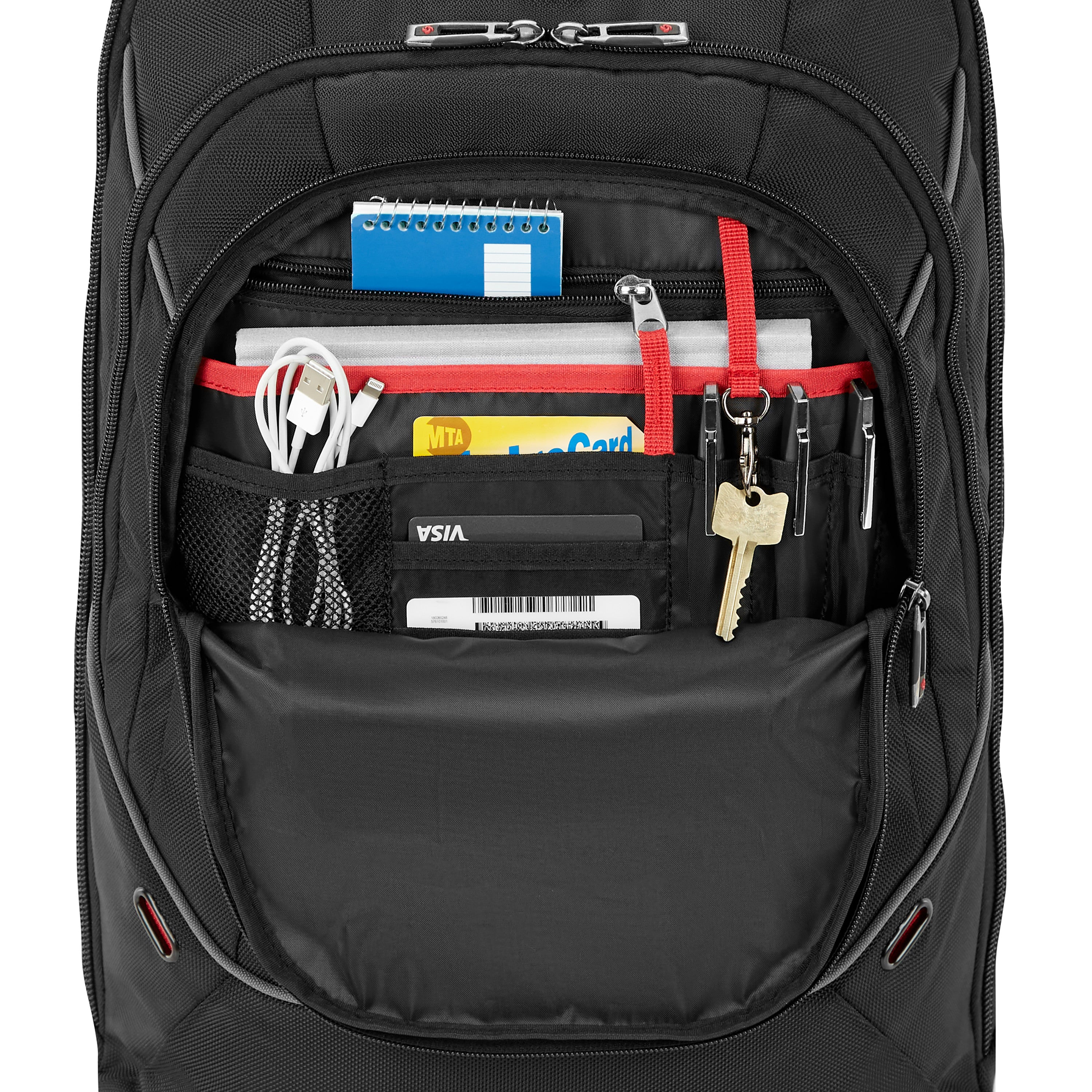 Samsonite Tectonic NuTech Wheeled Backpack - Black