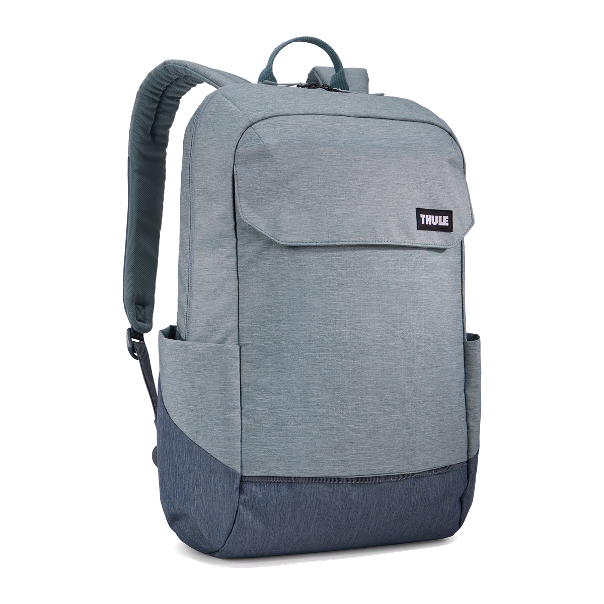 Thule Lithos Backpack 20L in Pond Gray/ Dark Slate — front view