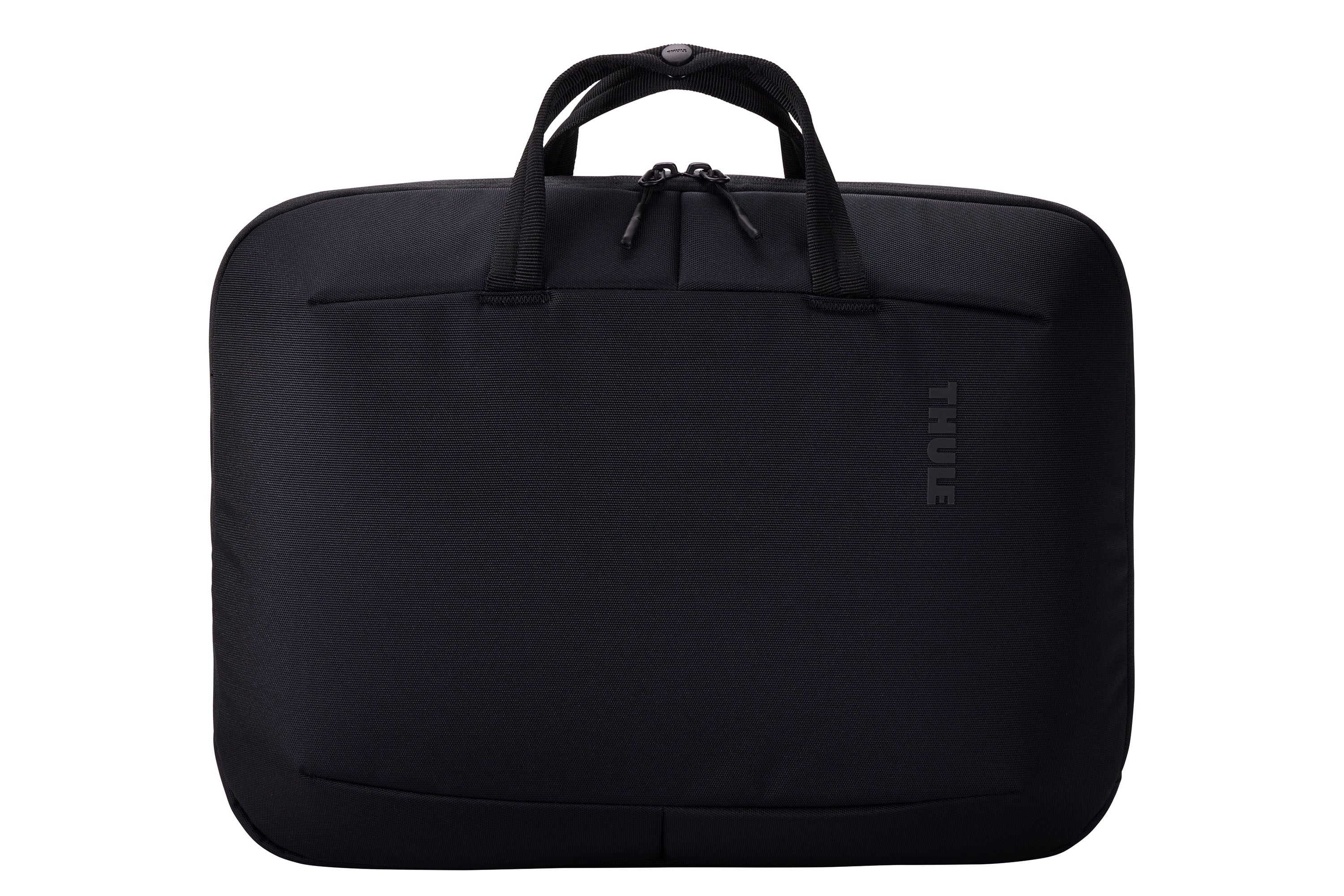 Thule Subterra MacBook Attaché 16" in Black — back view # color_Black