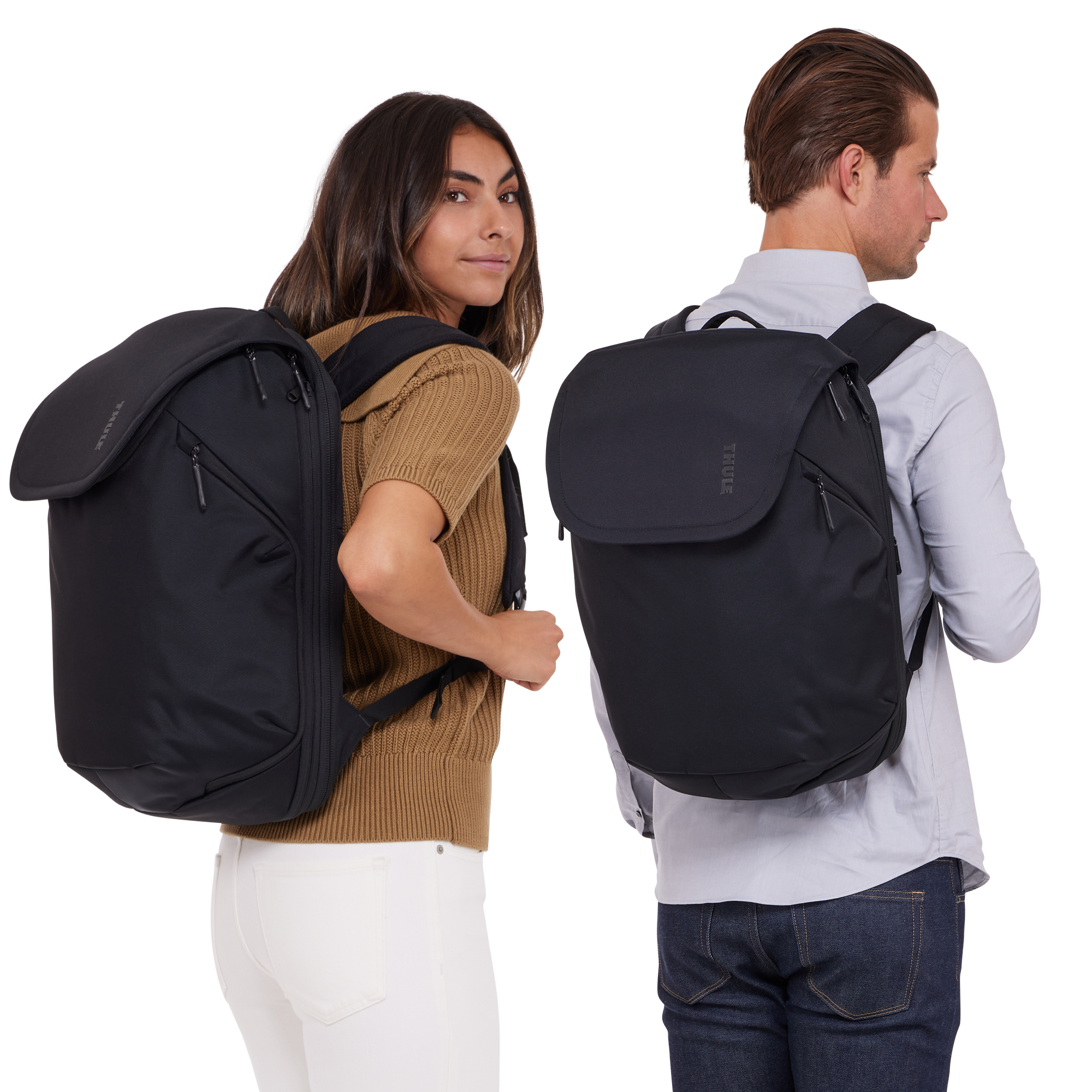 Thule Subterra Travel Backpack 26L in Black — lifestyle # color_Black