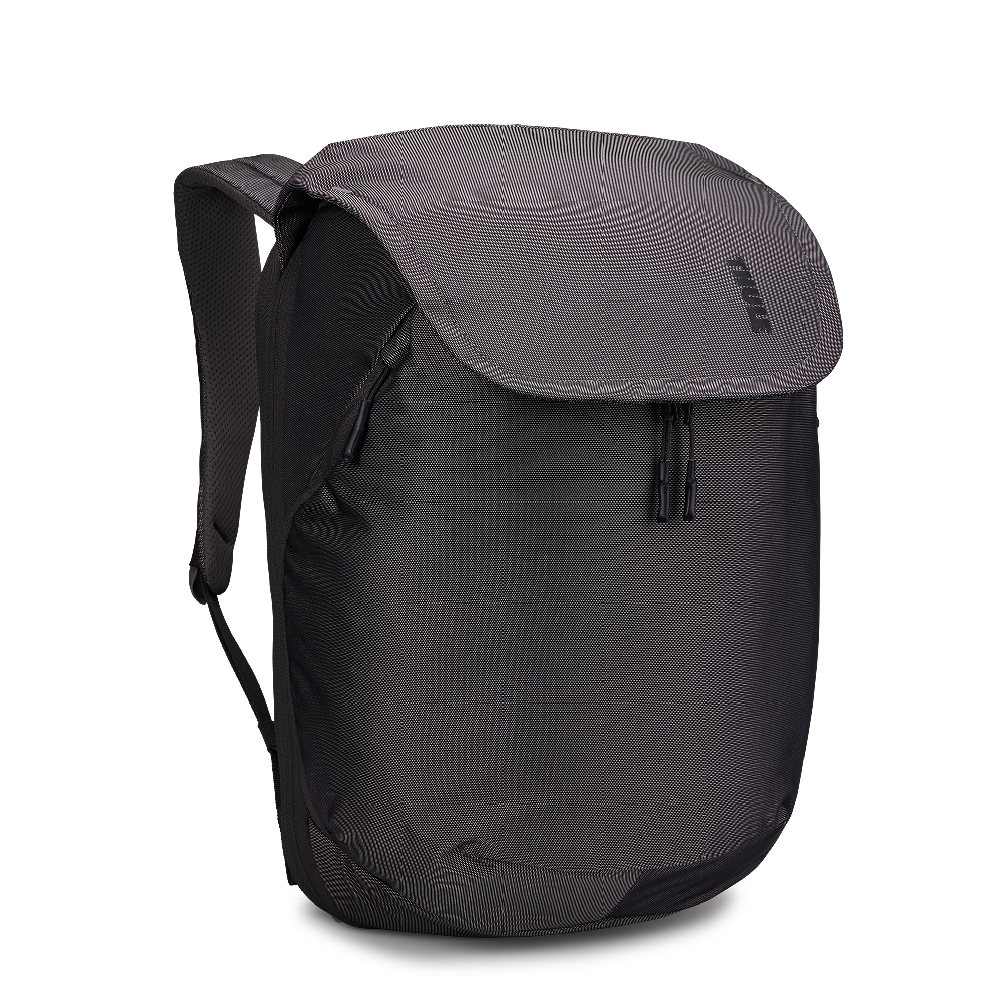 Thule Subterra Travel Backpack 26L in Vetiver Gray — front view # color_Vetiver Gray