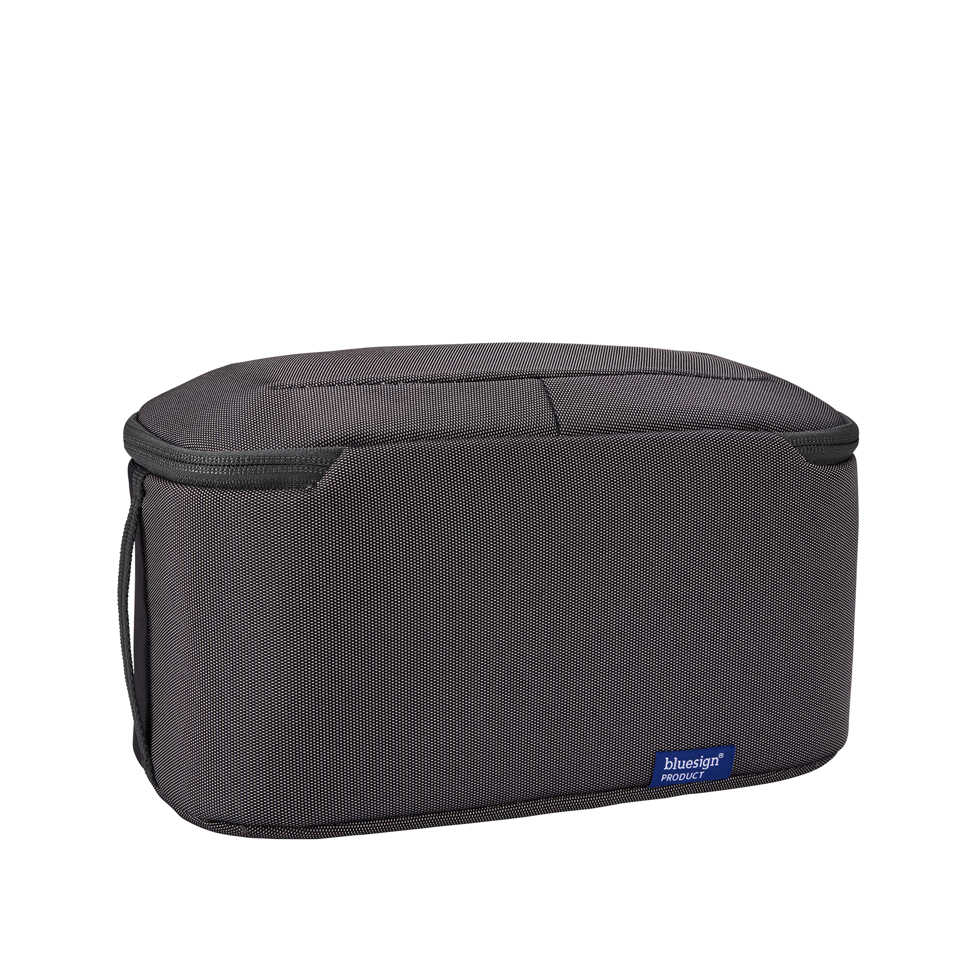 Thule Subterra Toiletry Bag in Vetiver Gray — back view # color_Vetiver Gray