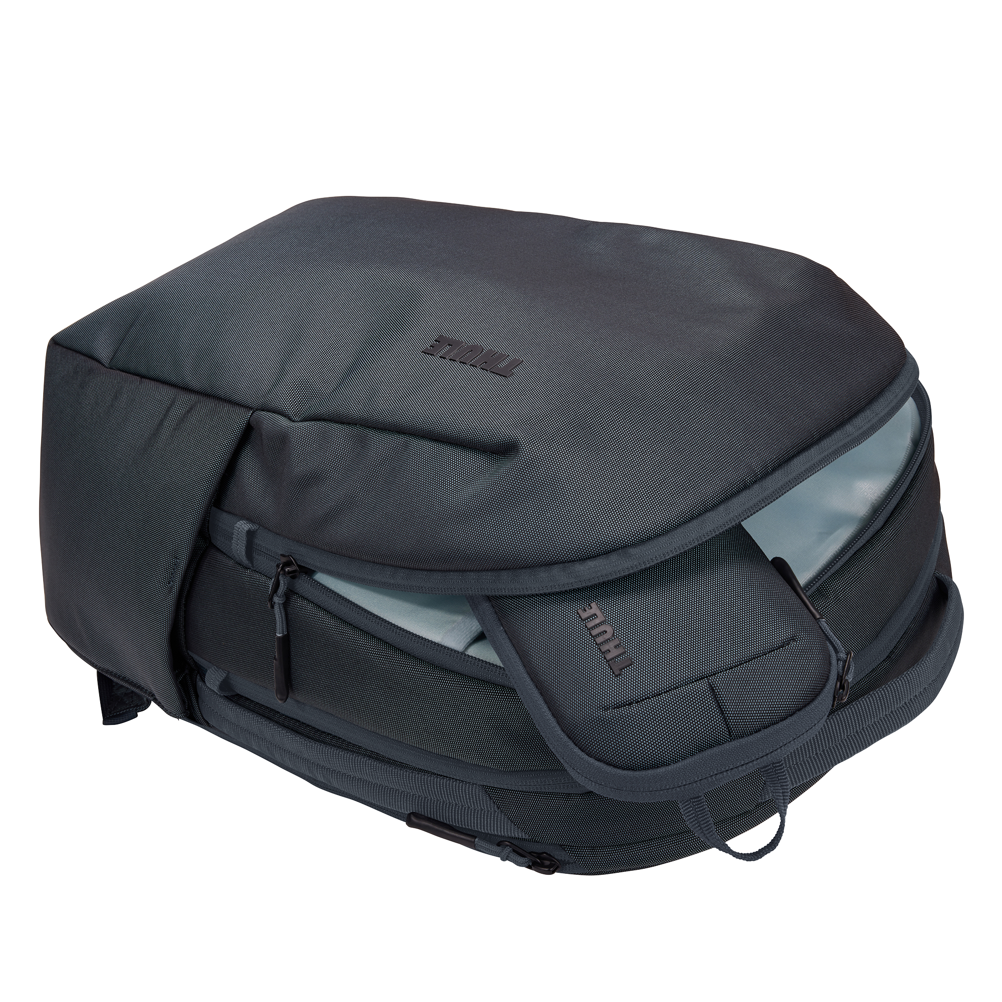 Thule Subterra Powershuttle Small in Dark Slate — angle view 2 # color_Dark Slate