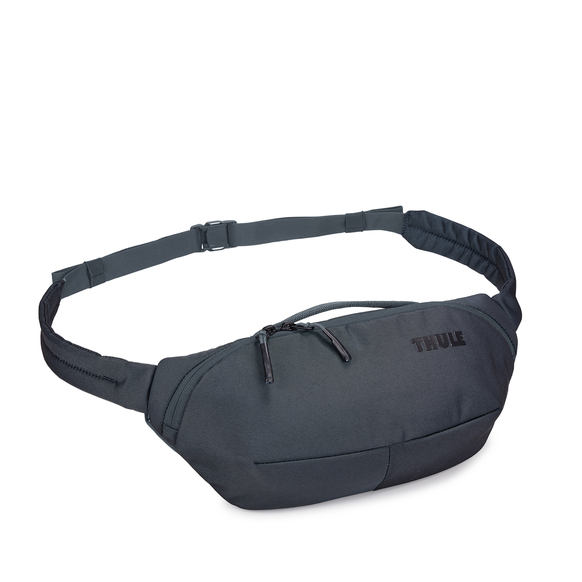 Thule Subterra Sling Bag in Dark Slate — front view # color_Dark Slate