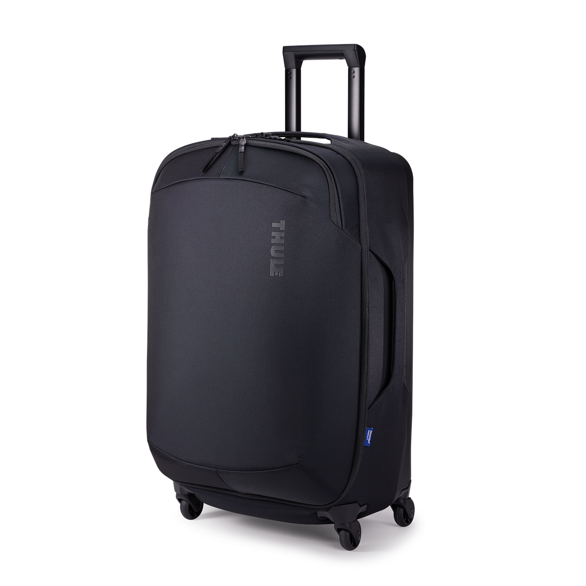 Thule Subterra 2 Checked Spinner 65L in Black — front view # color_Black