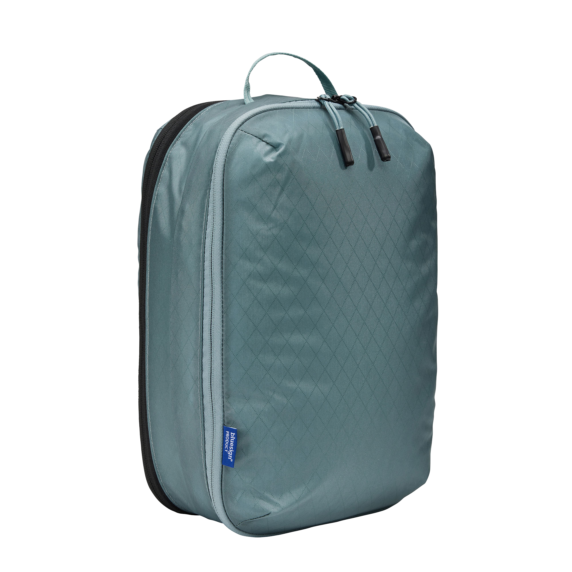 Thule Clean/dirty Packing Cube in Pond Gray — back view # color_Pond Gray