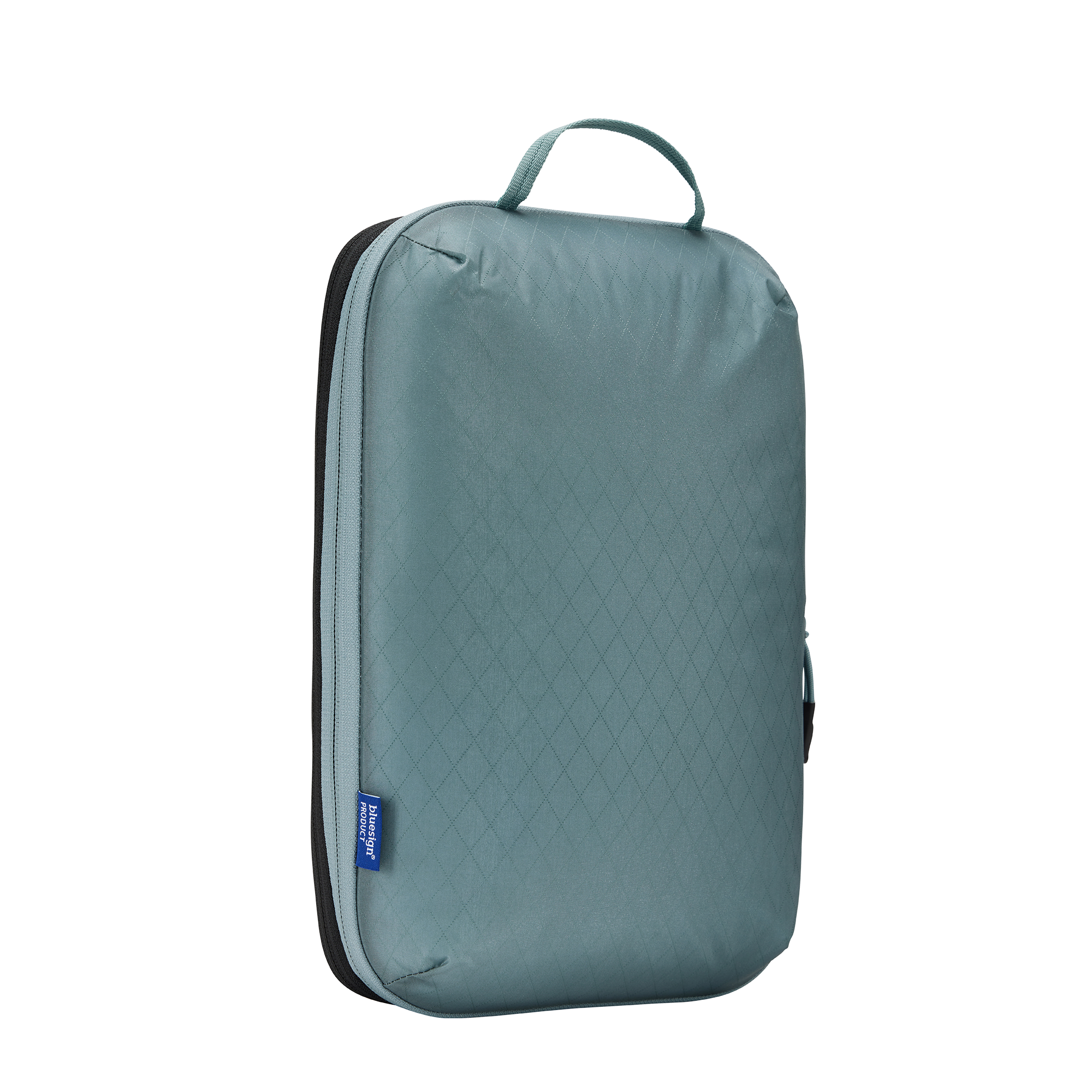 Thule Compression Cube Set in Pond Gray — back view # color_Pond Gray