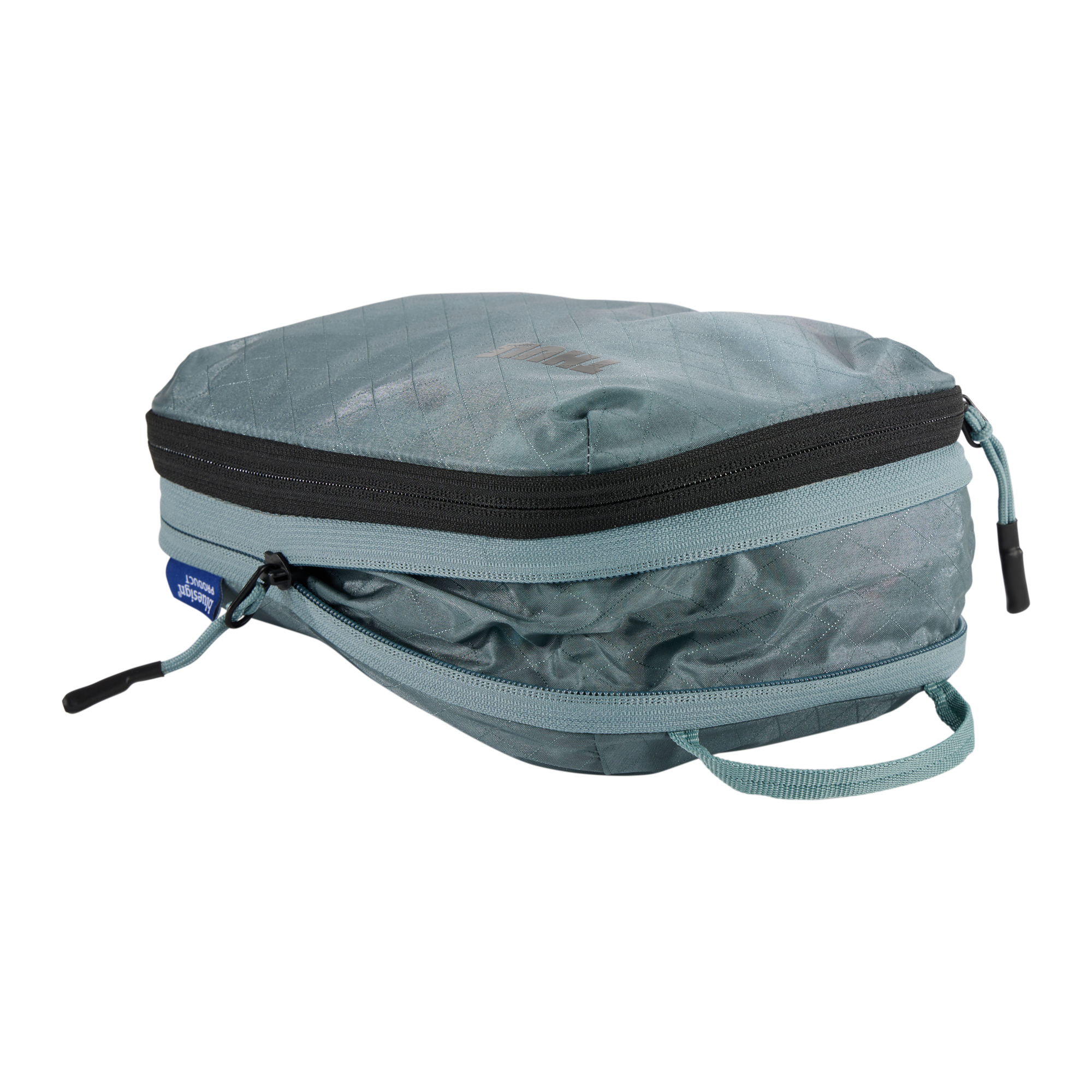 Thule Compression Packing Cube Small in Pond Gray — angle view 2 # color_Pond Gray