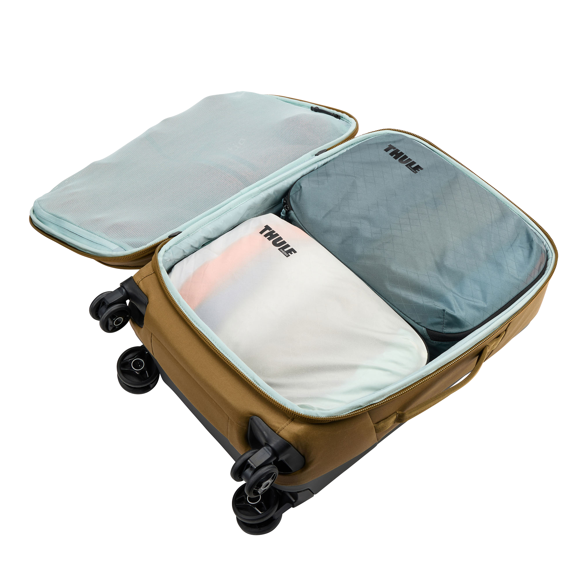 Thule Clean/dirty Packing Cube in Pond Gray — angle view 2 # color_Pond Gray