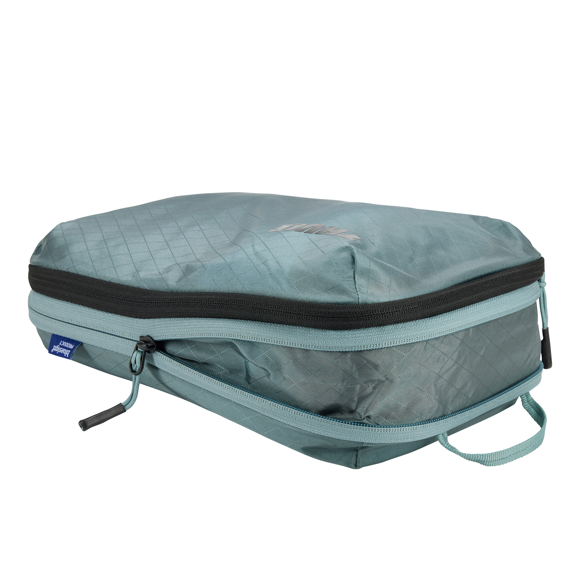 Thule Compression Cube Set in Pond Gray — angle view 2 # color_Pond Gray