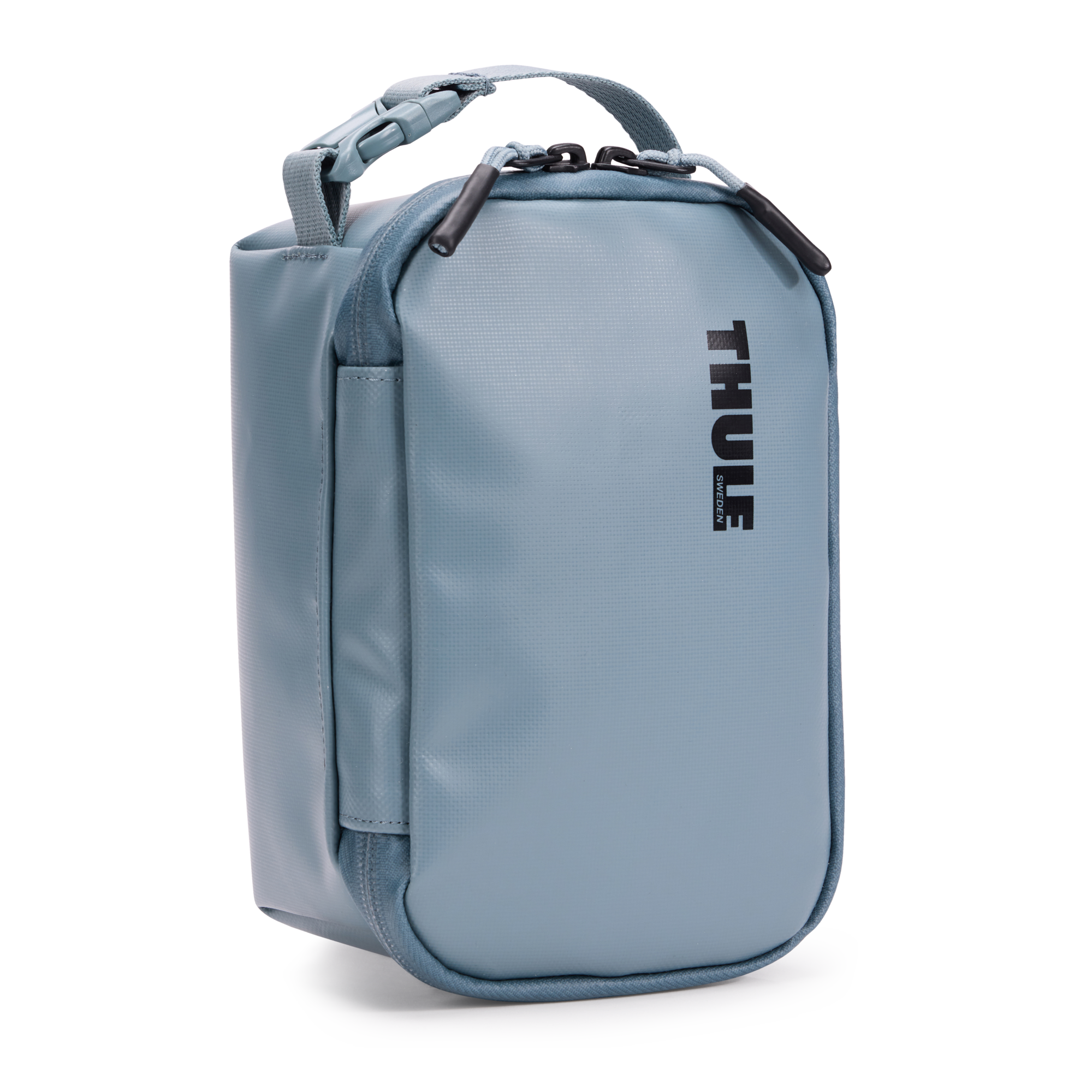Thule Chasm Small Gear Cube in Pond Gray — front view # color_Pond Gray