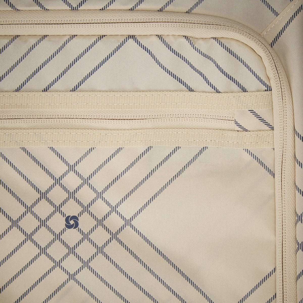Samsonite Virtuosa Carry On Spinner Luggage in Off White — detail view 4