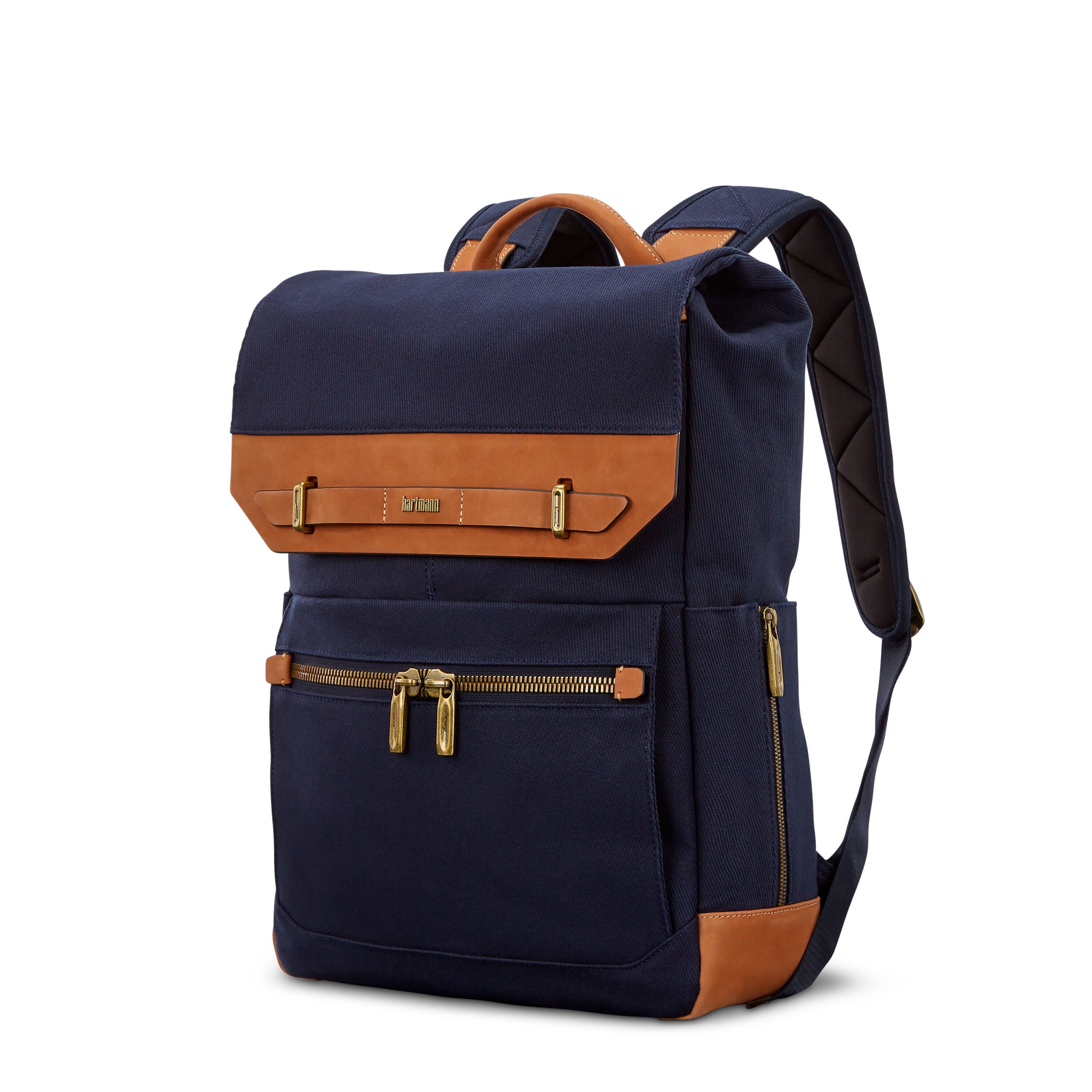 Hartmann Reserve Backpack in Midnight Navy — front view