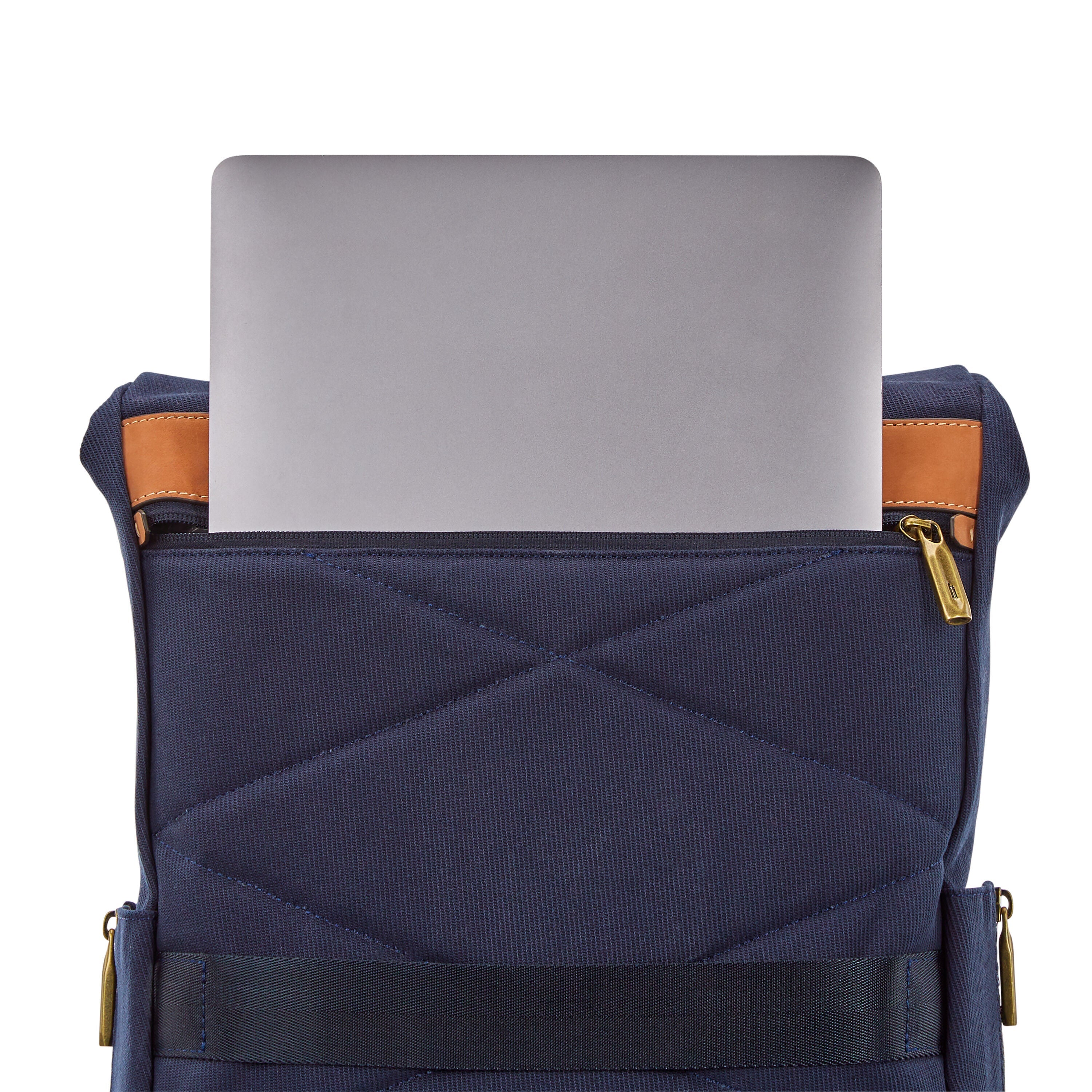 Hartmann Reserve Backpack in Midnight Navy — angle view 1