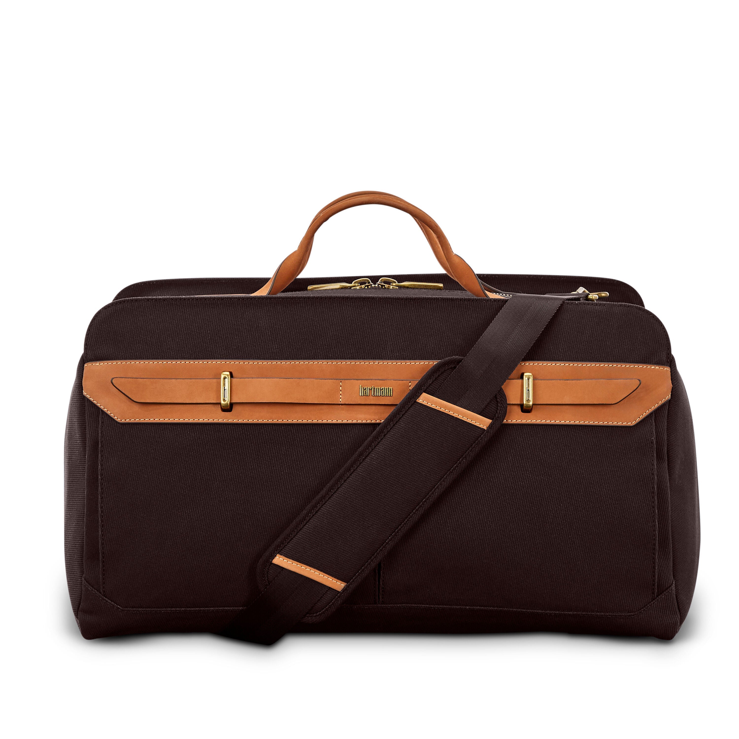 Hartmann Reserve Weekender Duffel in Oak — angle view 1